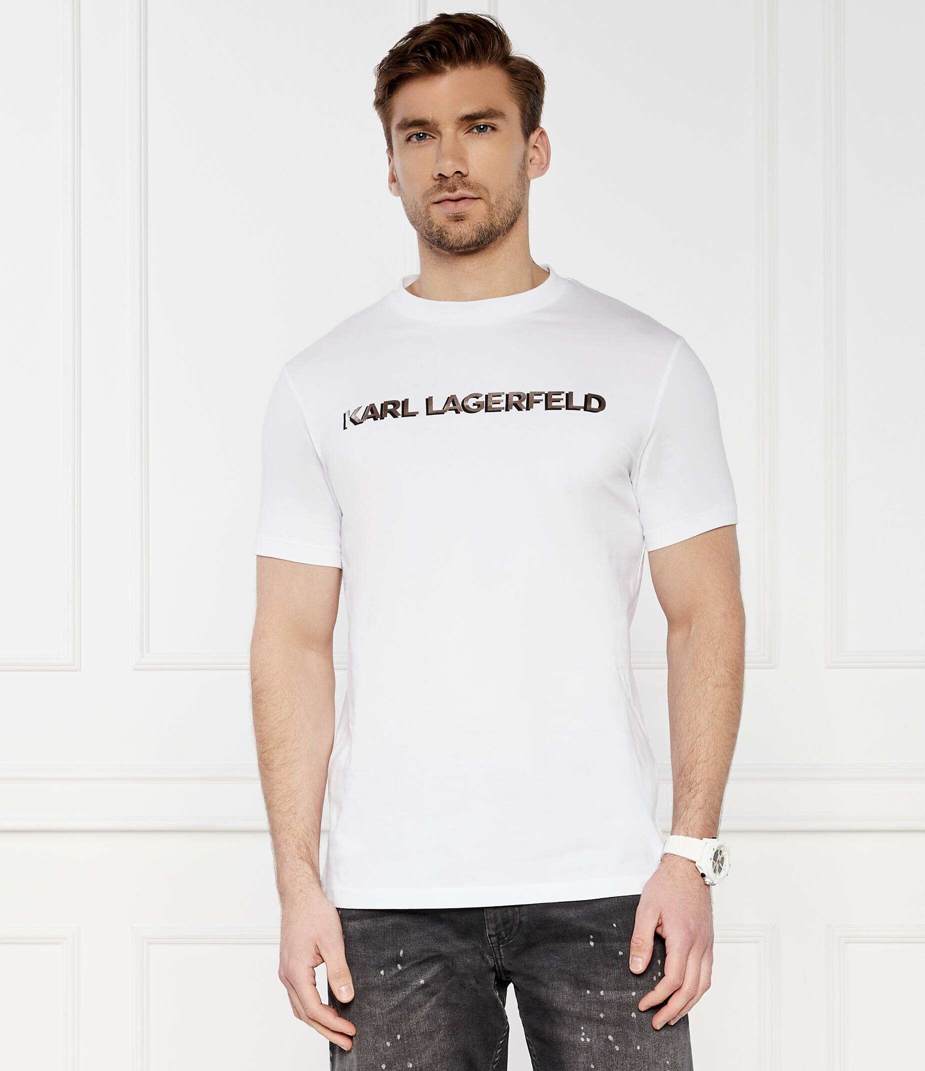 Karl Lagerfeld Tricou | Regular Fit