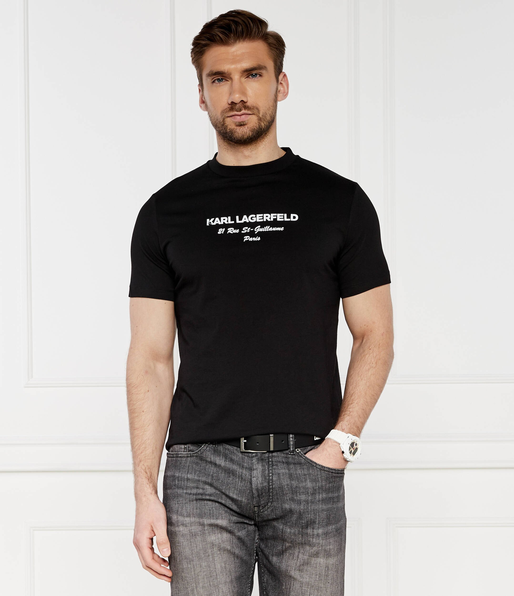 Karl Lagerfeld Tricou | Regular Fit