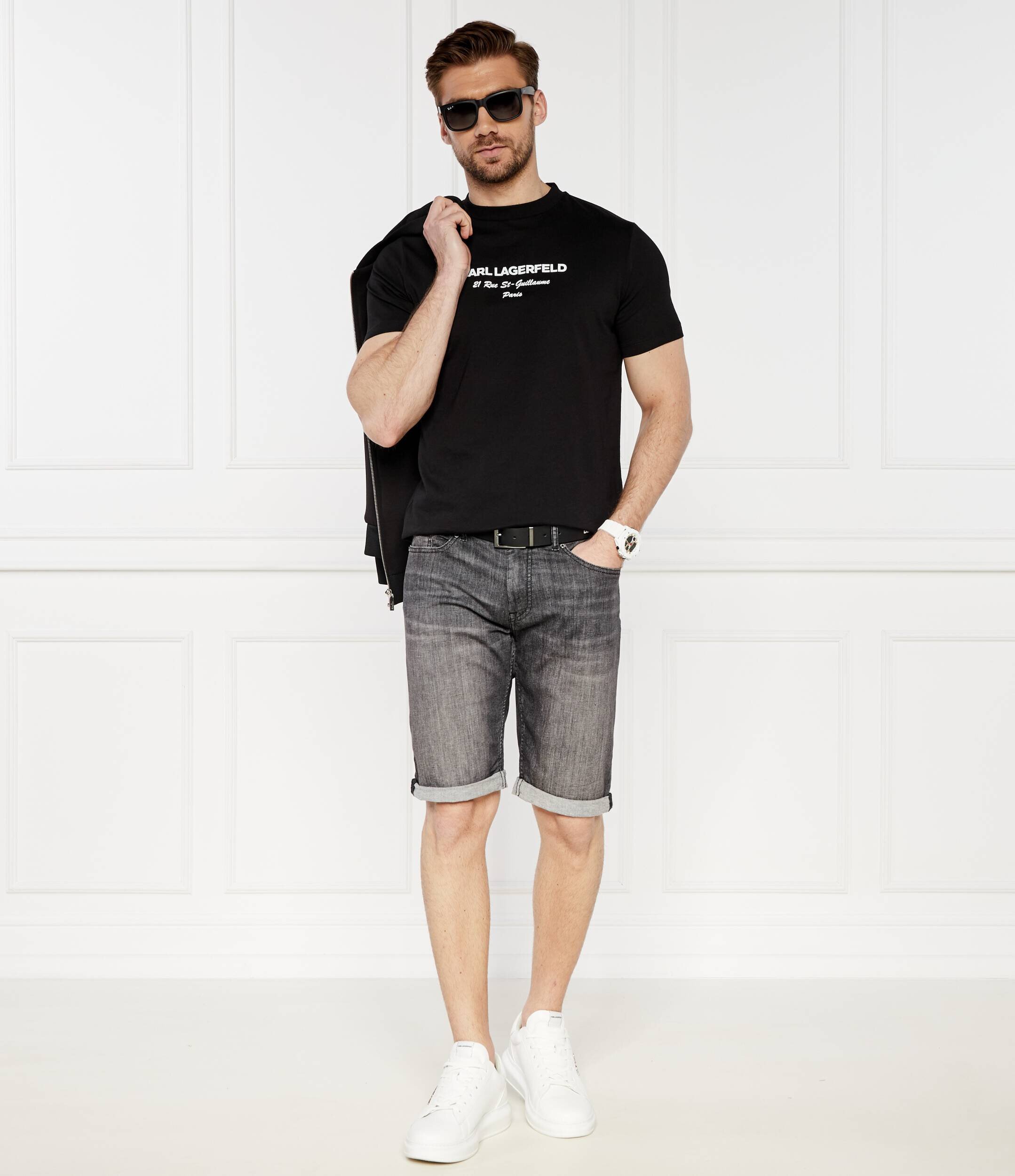 Karl Lagerfeld Tricou | Regular Fit