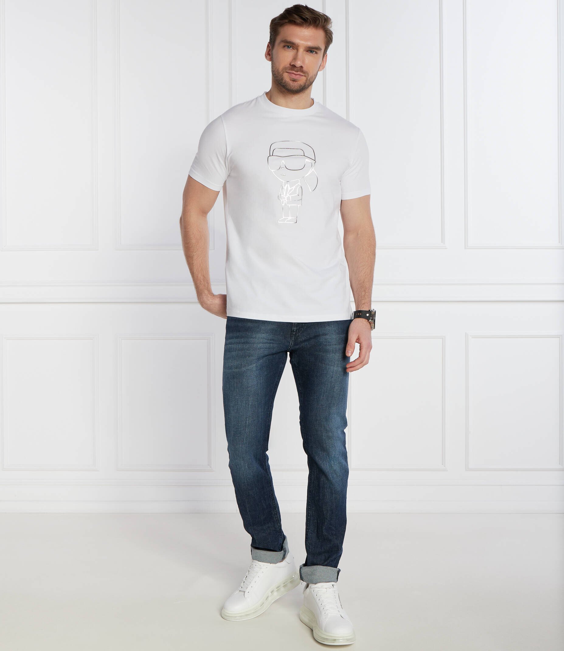 Karl Lagerfeld Tricou | Regular Fit