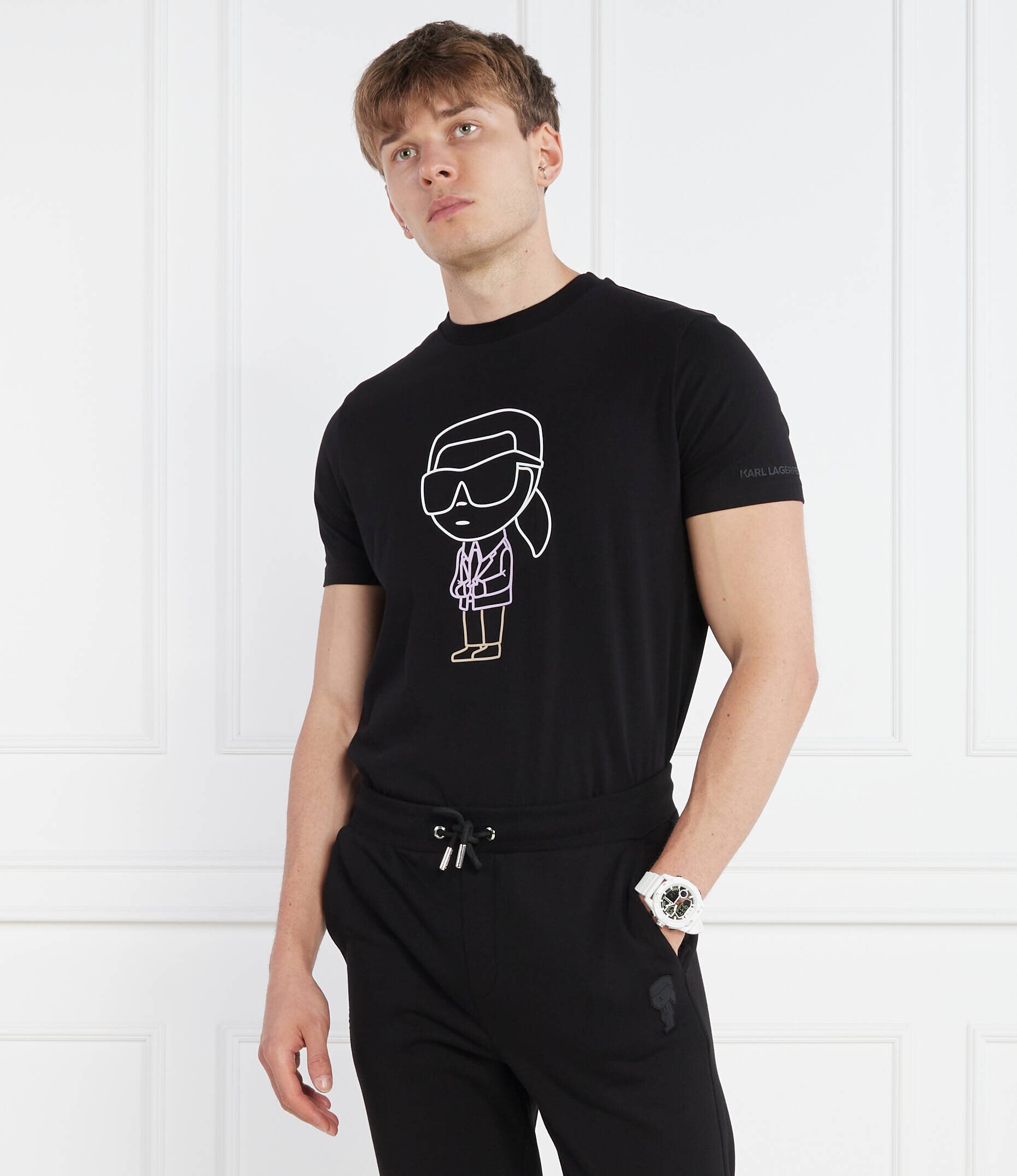 Karl Lagerfeld Tricou | Regular Fit