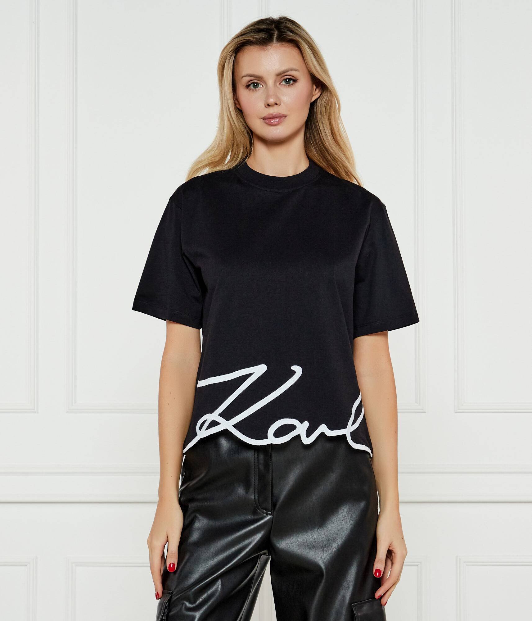 Karl Lagerfeld Tricou SIGNATURE HEM T | Regular Fit