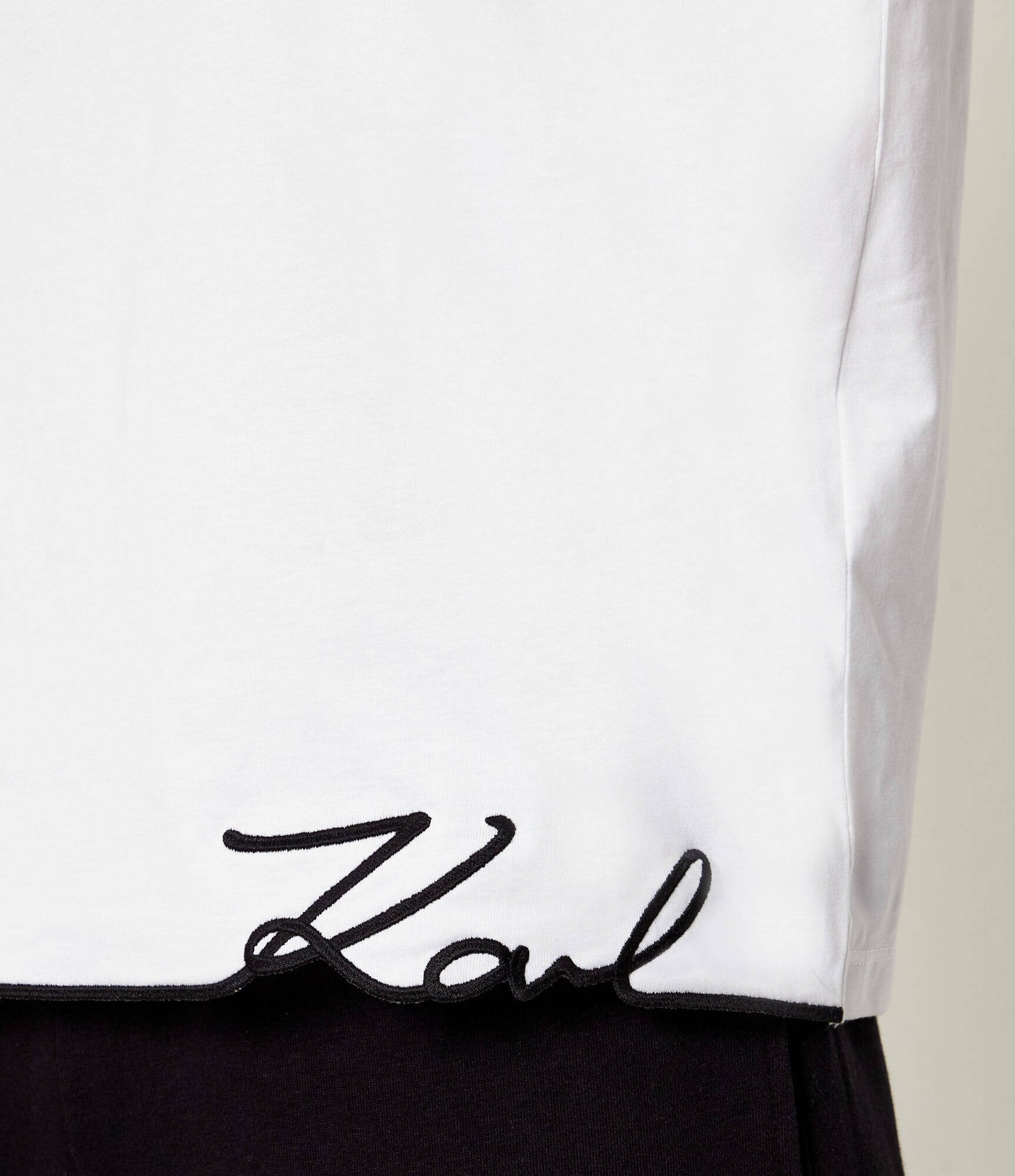 Karl Lagerfeld Tricou signature | Oversize fit