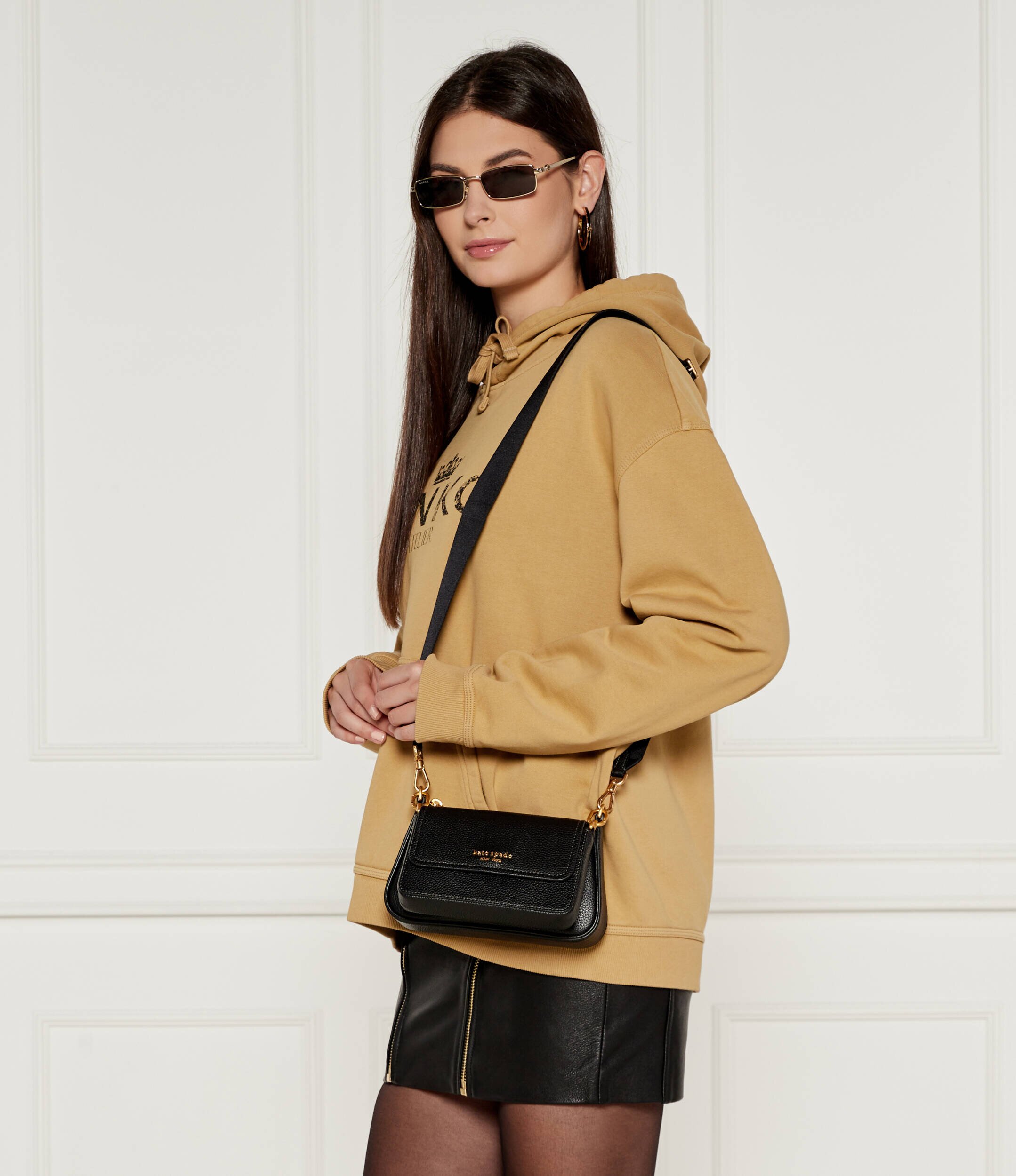 Kate Spade De piele geantă poștaș + borsetă