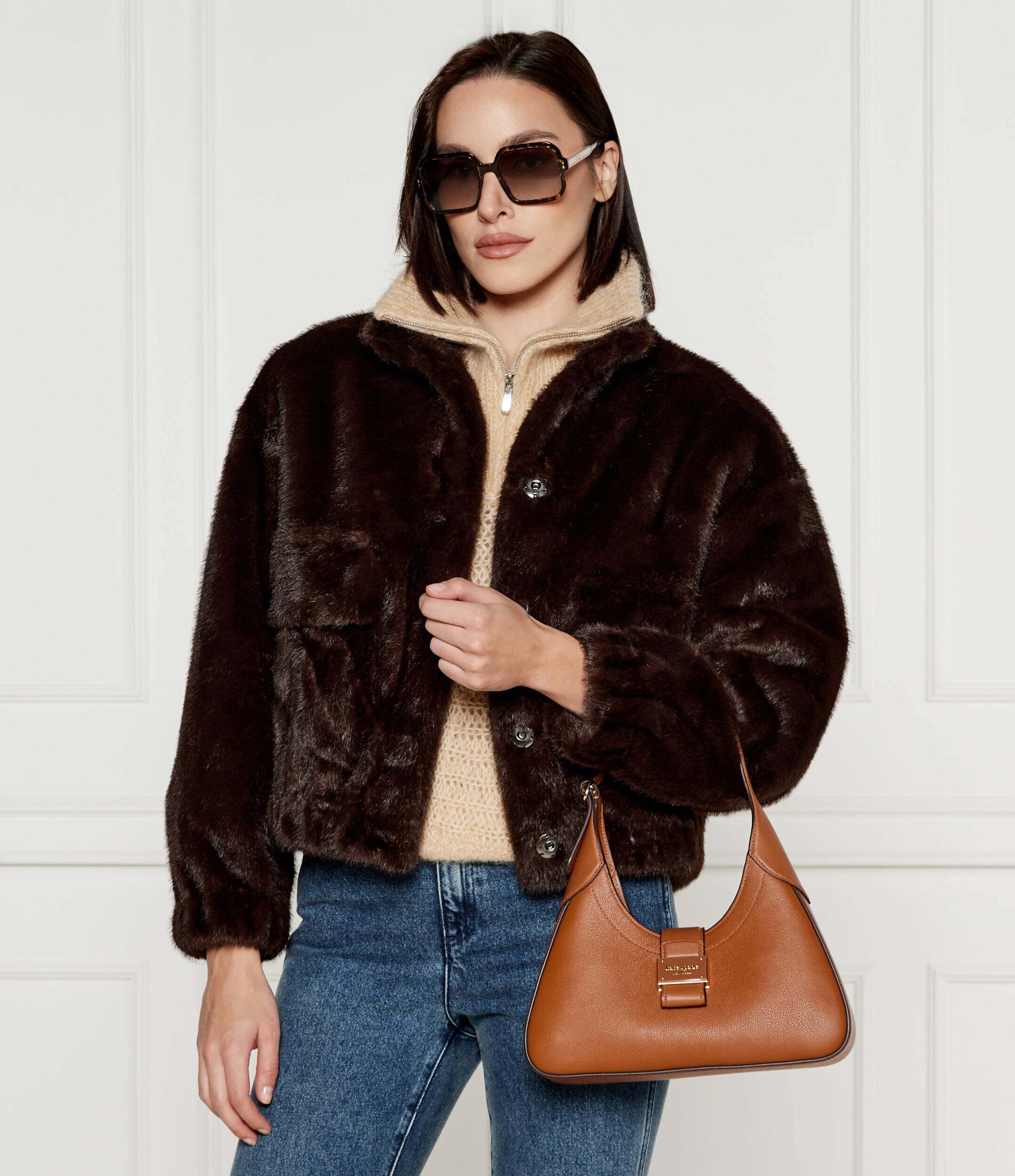 Kate Spade De piele hobo Nouveau