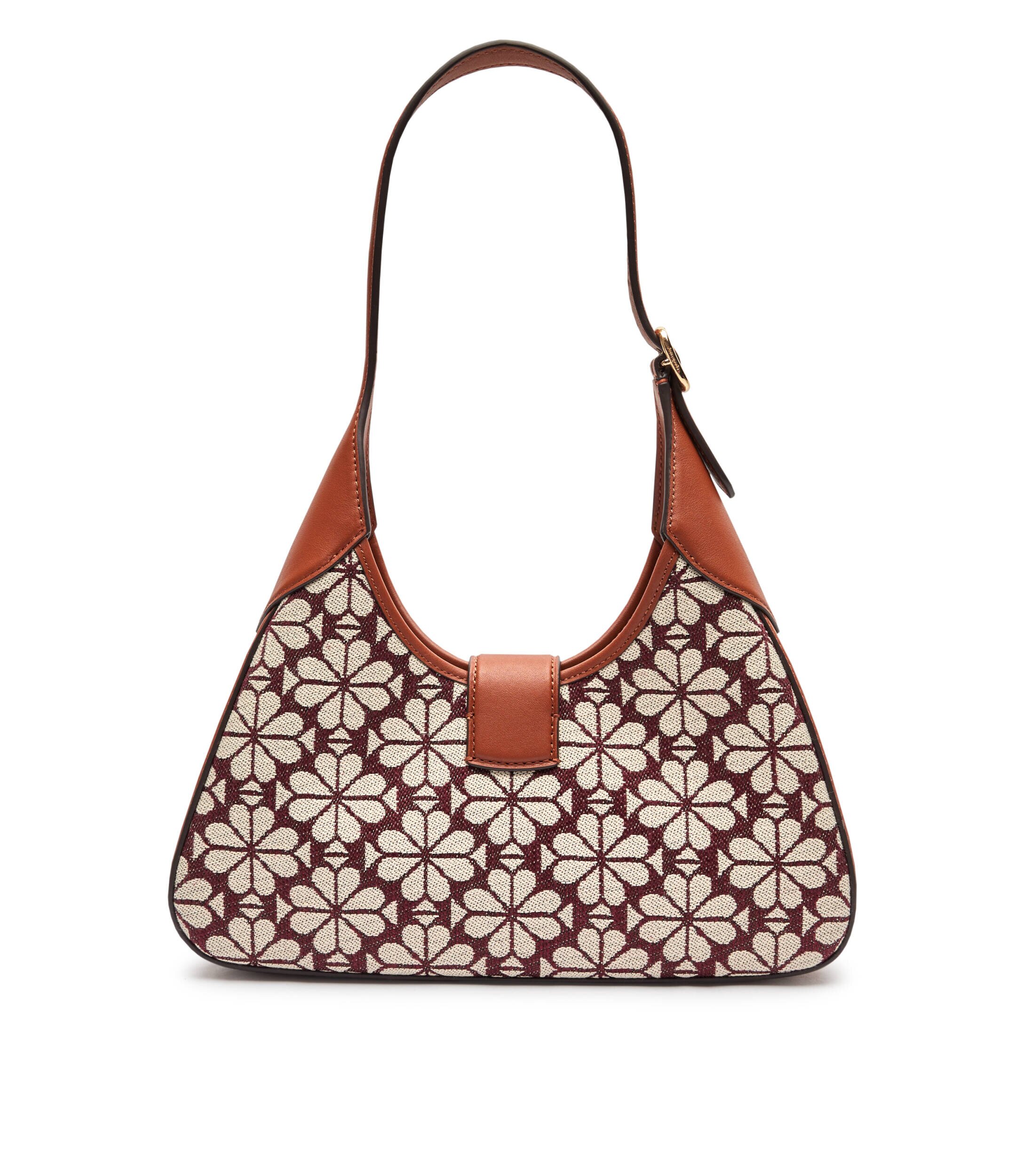 Kate Spade Hobo Spade Flower cu adaos de piele