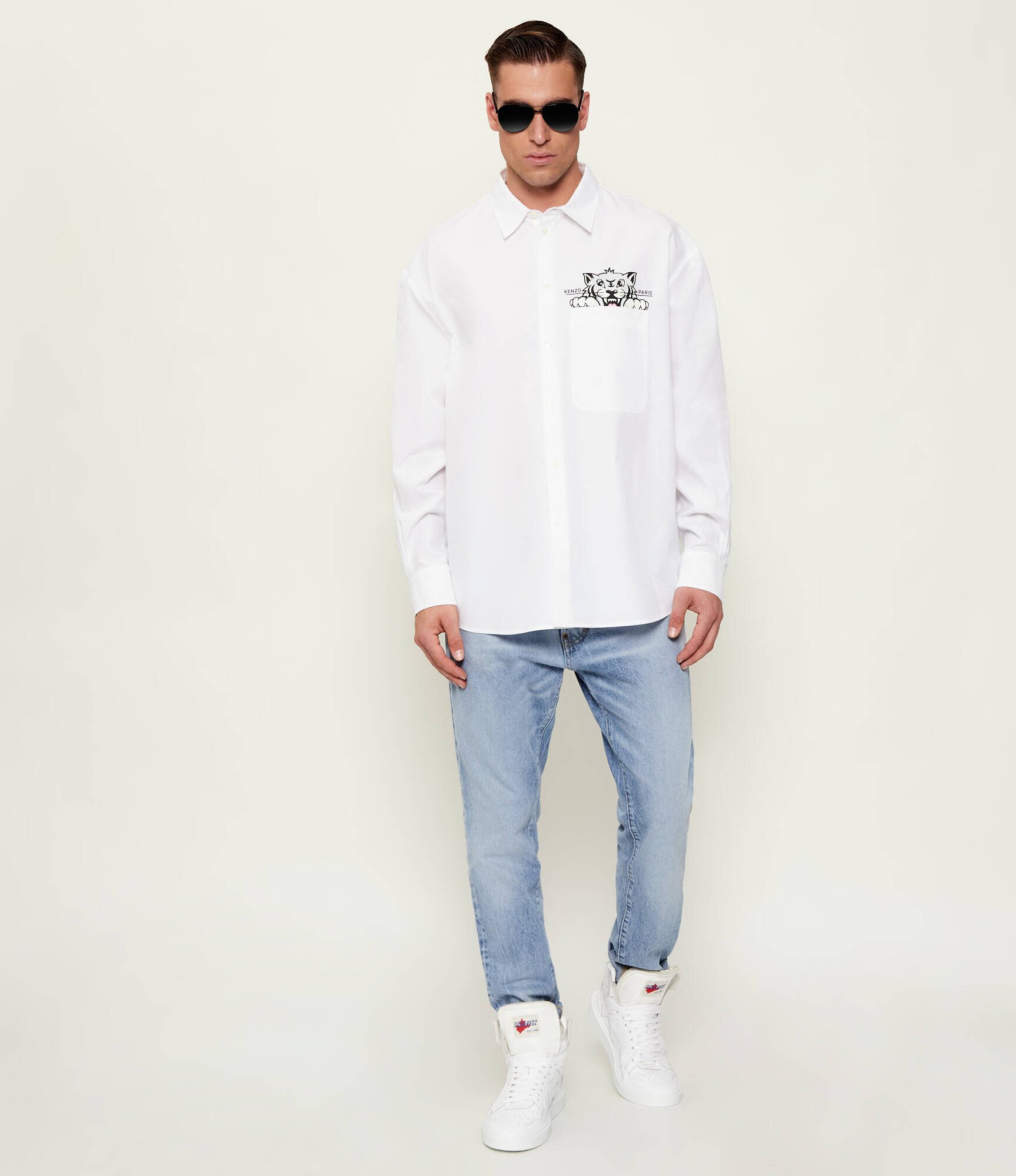Kenzo Cămașă HAPPY TIGER | Relaxed fit