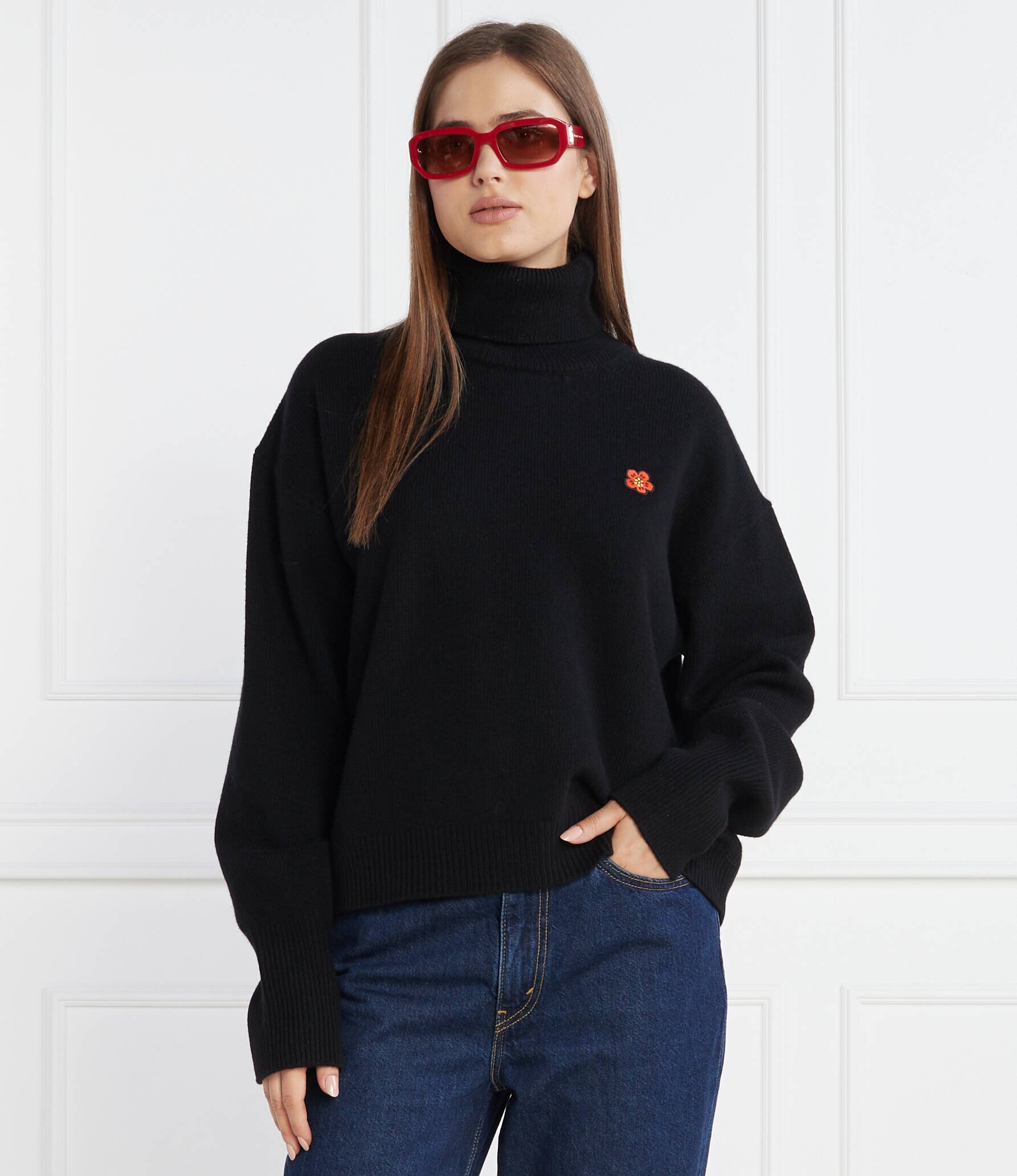 Kenzo De lână maletă | Regular Fit