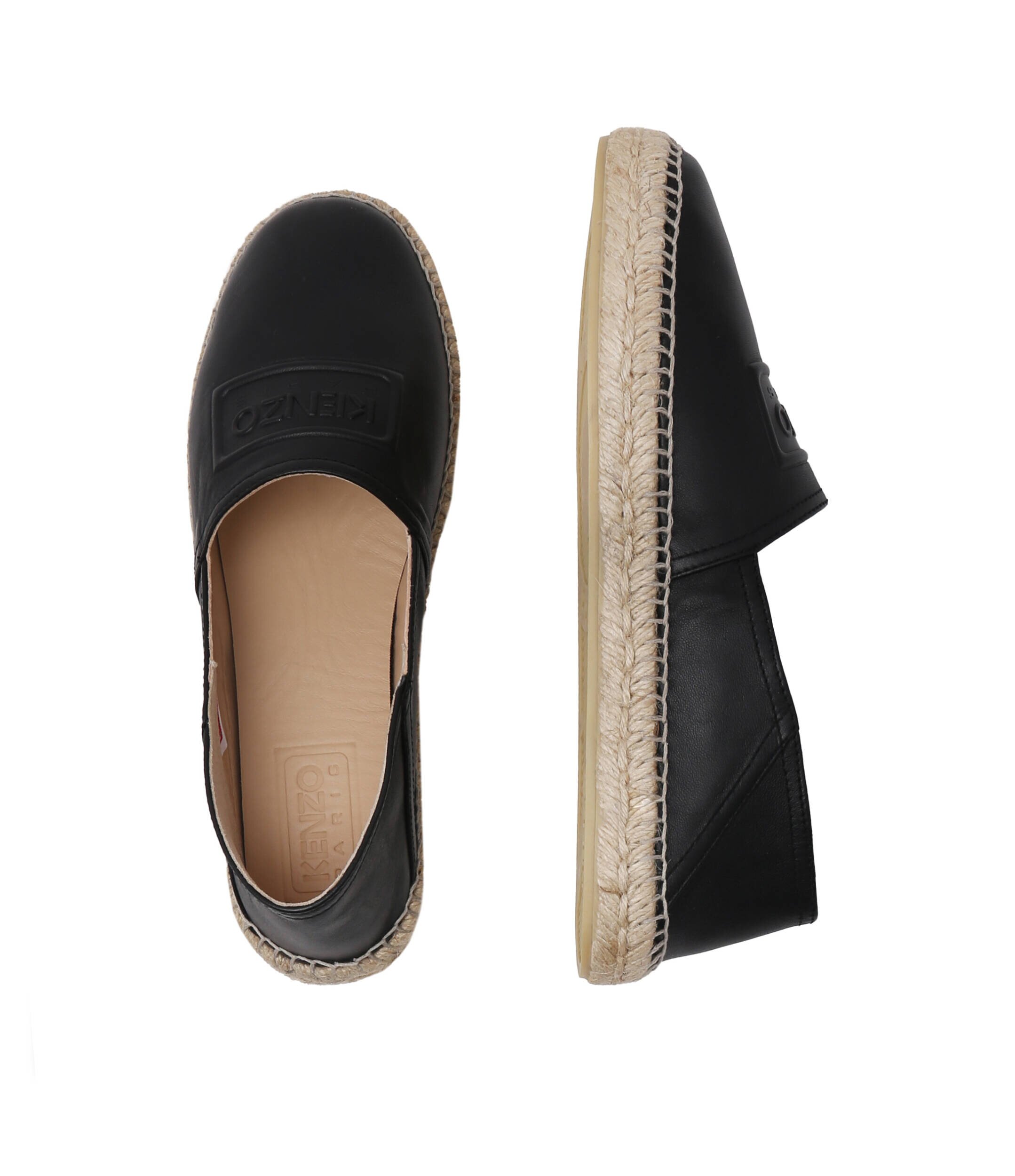 Kenzo De piele espadrile