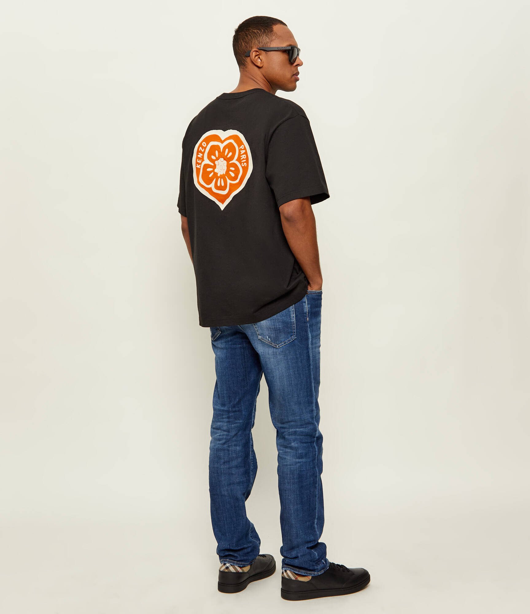 Kenzo Tricou BOKE HEART | Oversize fit