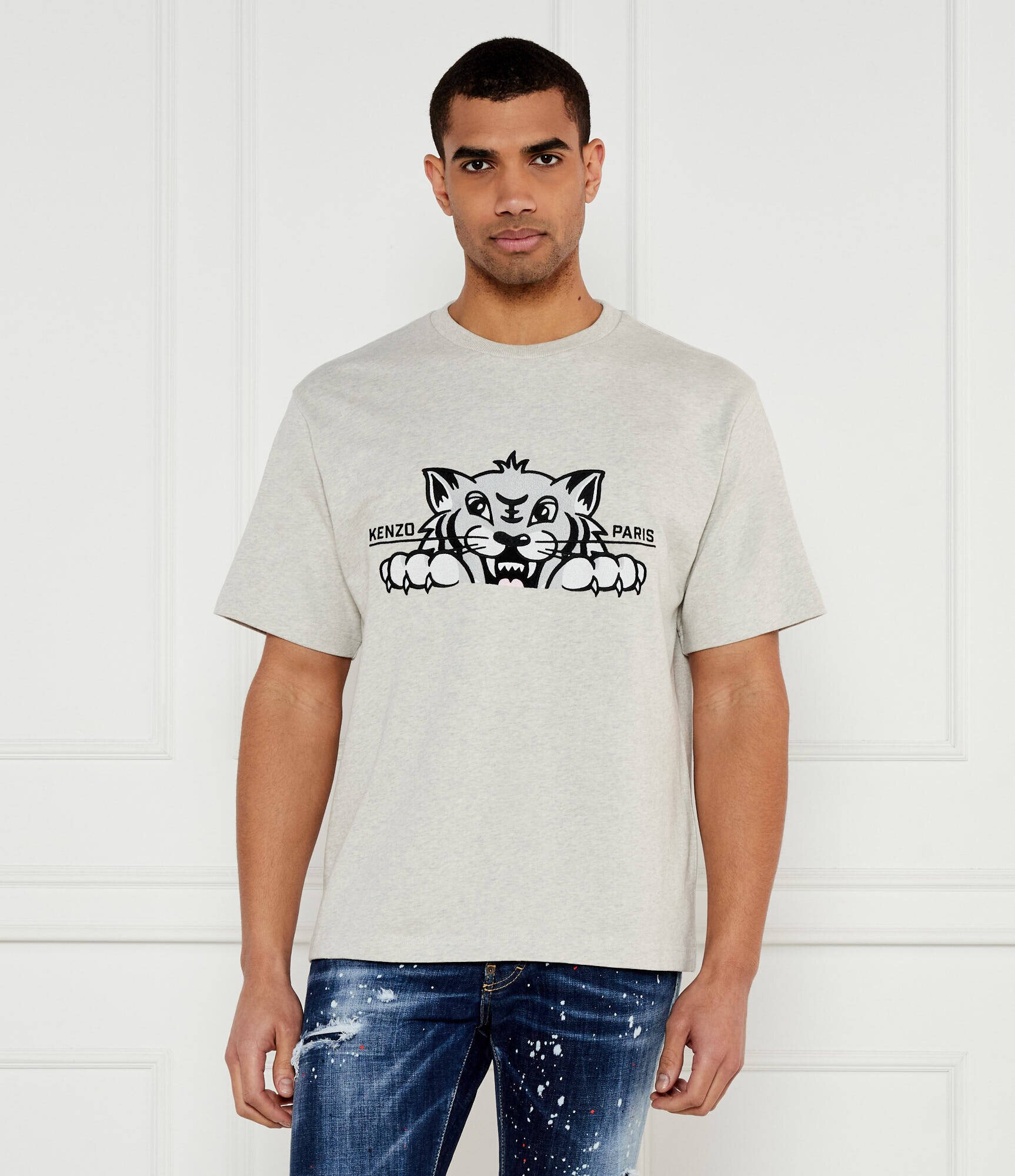 Kenzo Tricou HAPPY TIGER | Oversize fit