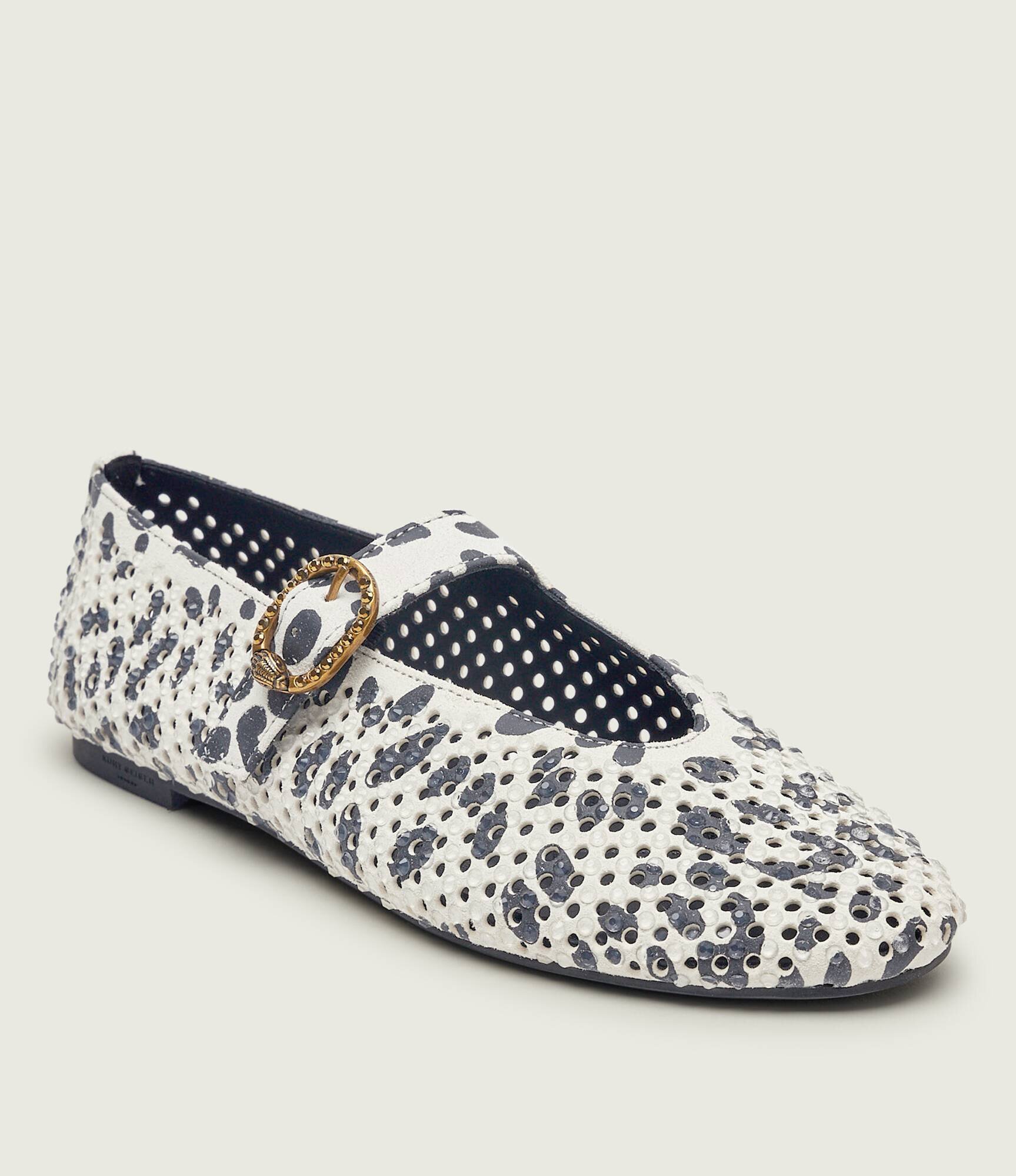 Kurt Geiger Balerini Mayfair Mary Jane | piele întoarsă