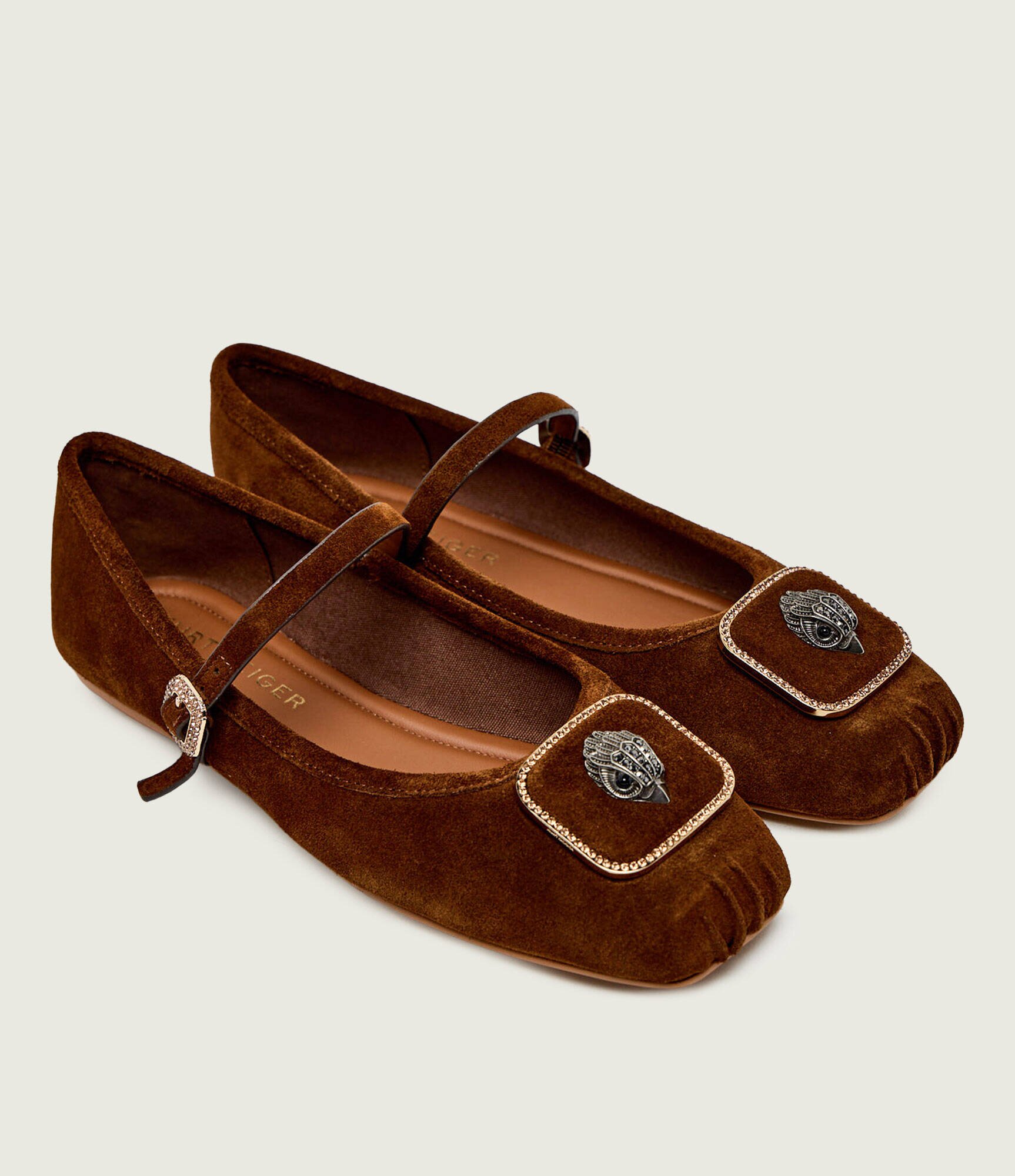 Kurt Geiger Balerini Pimlico Mary Jane | piele întoarsă