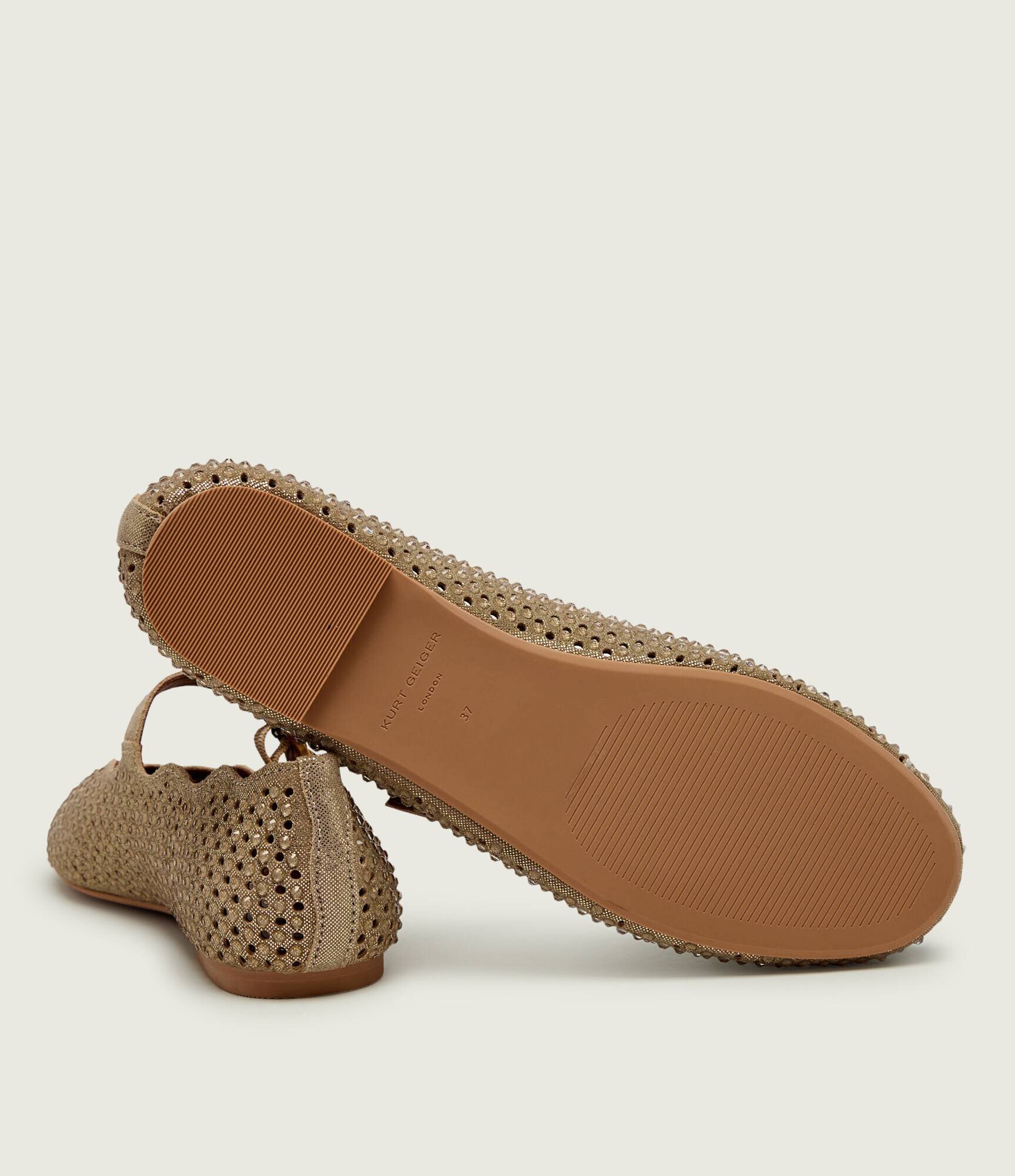 Kurt Geiger Balerini Wavy Mayfair Mary Jane | piele întoarsă