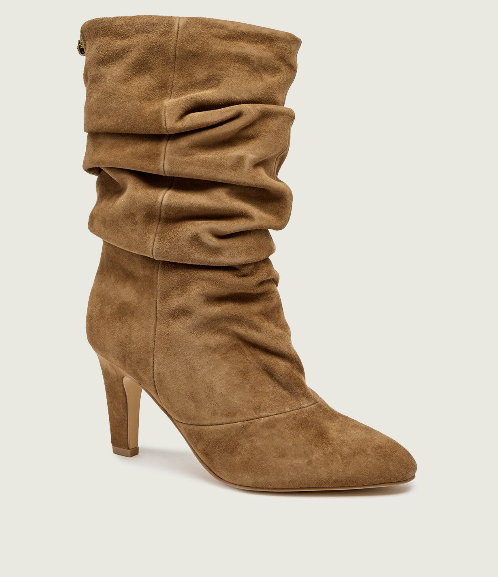 Kurt Geiger Botine cu toc Elizabeth | piele întoarsă