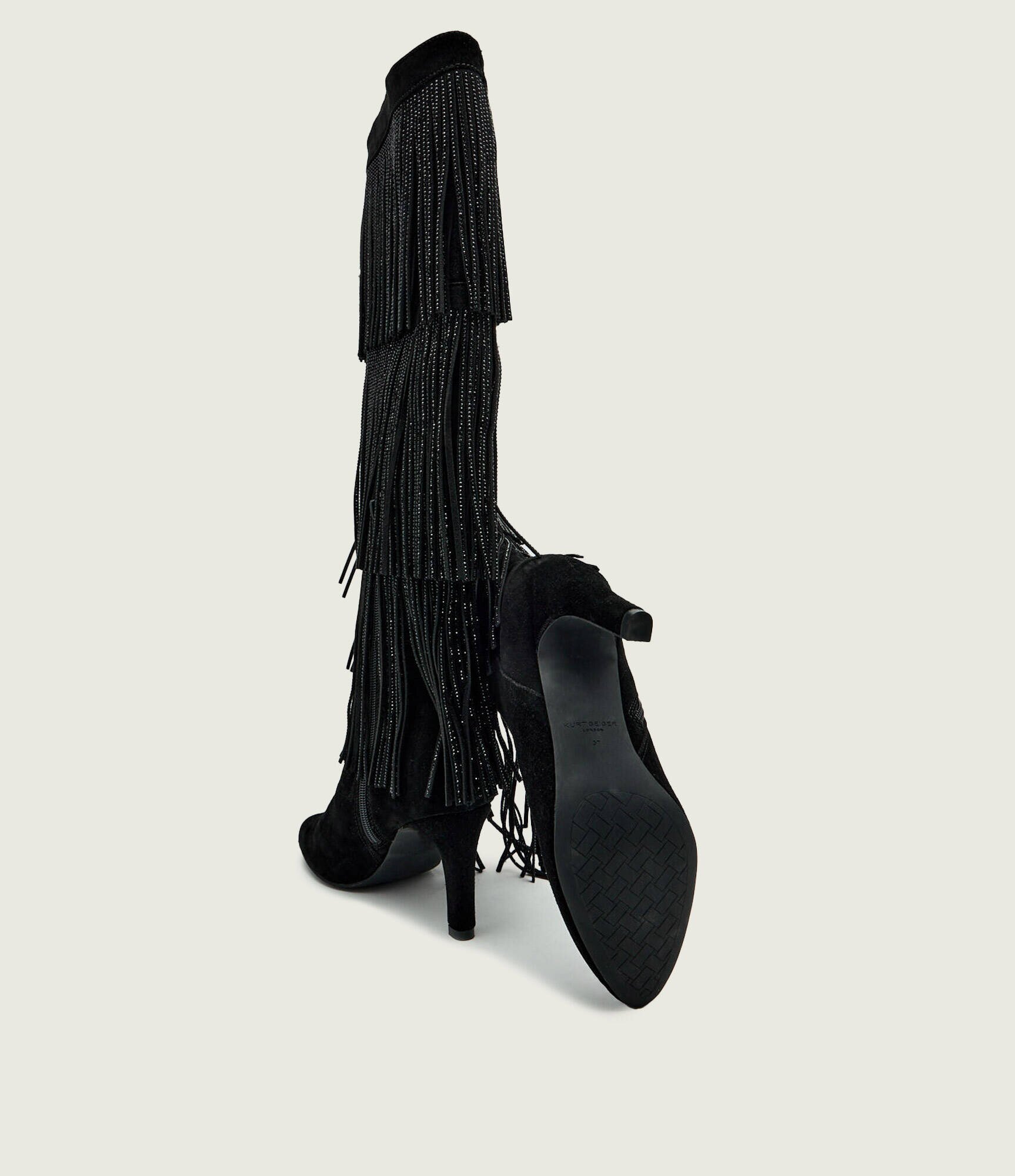 Kurt Geiger Cizme cu toc subțire SHOREDITCH | piele întoarsă