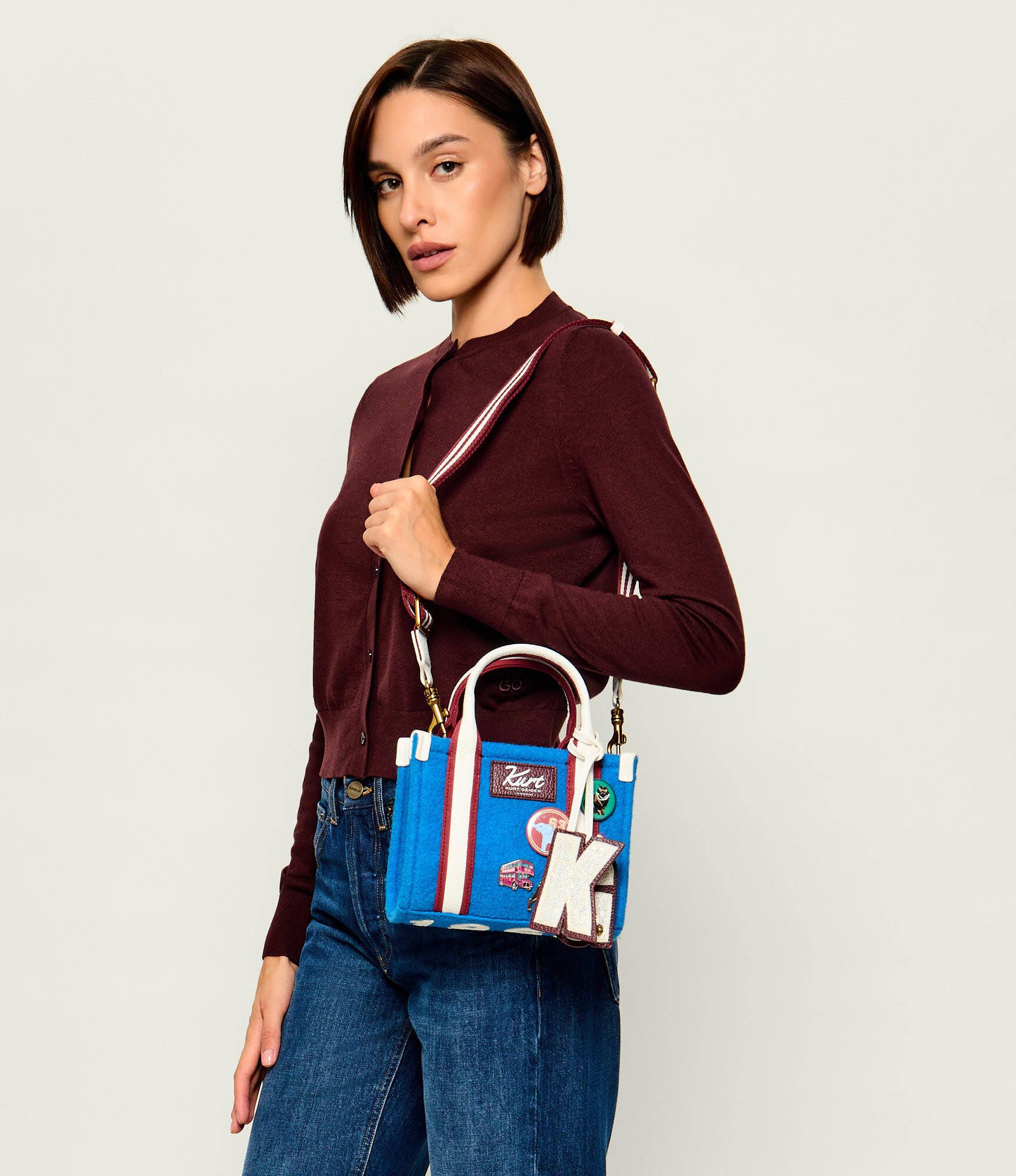 Kurt Geiger Cufăr Southbank cu adaos de piele