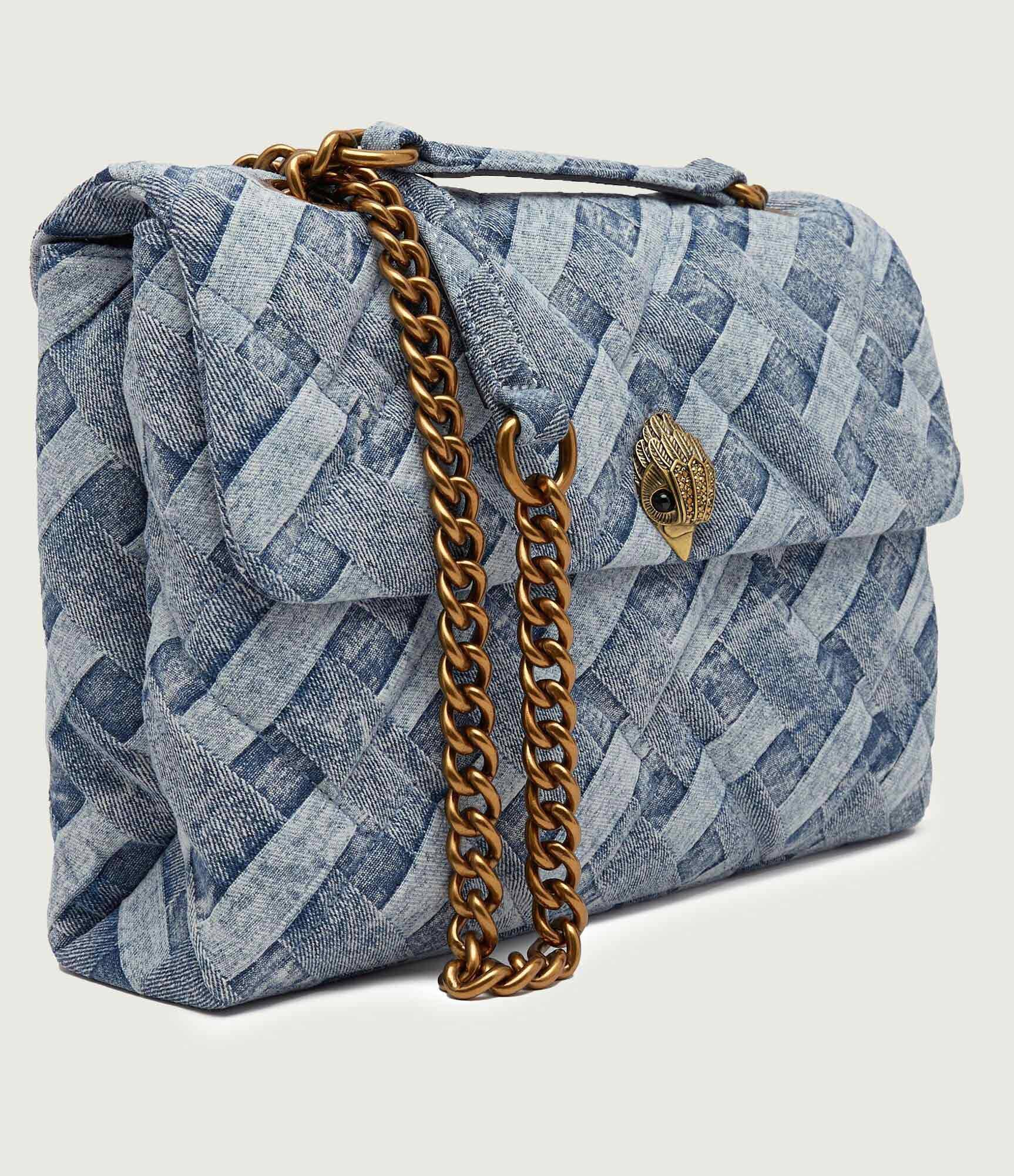 Kurt Geiger De blugi geantă pe umăr LARGE KENSINGTON SOFT | denim