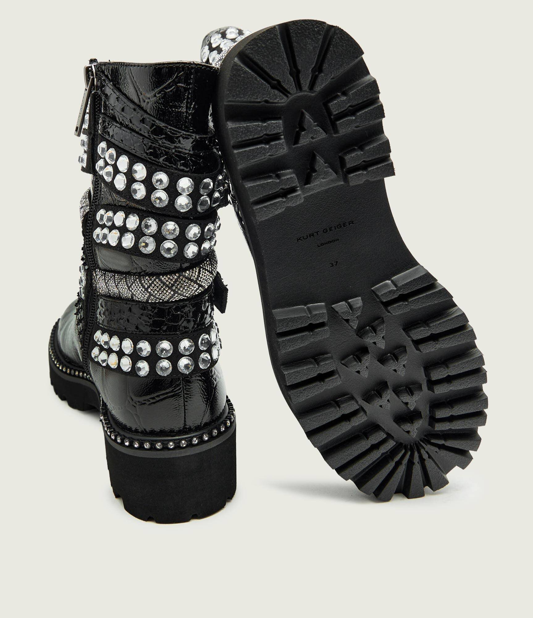 Kurt Geiger De piele botine MULTI STRAP