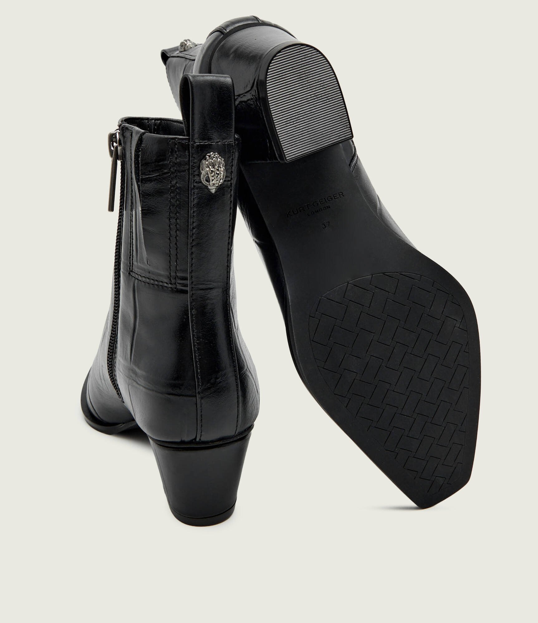 Kurt Geiger De piele cizme cowboy MINI EAGLE