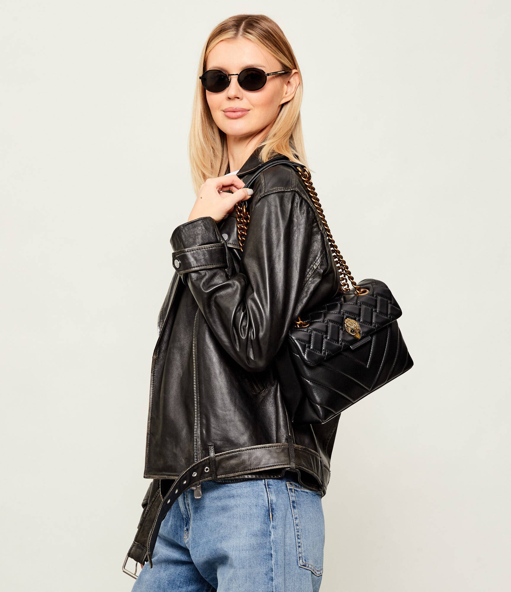 Kurt Geiger De piele geantă pe umăr KENSINGTON