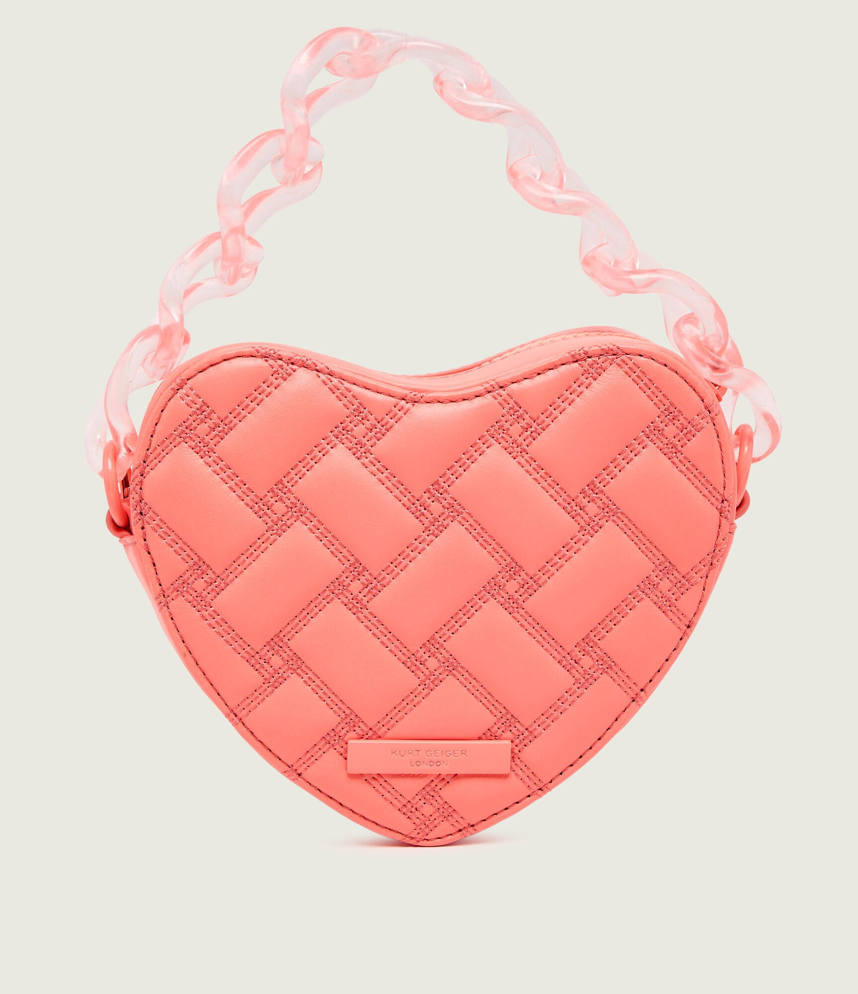 Kurt Geiger De piele geantă pe umăr KENSINGTON HEART