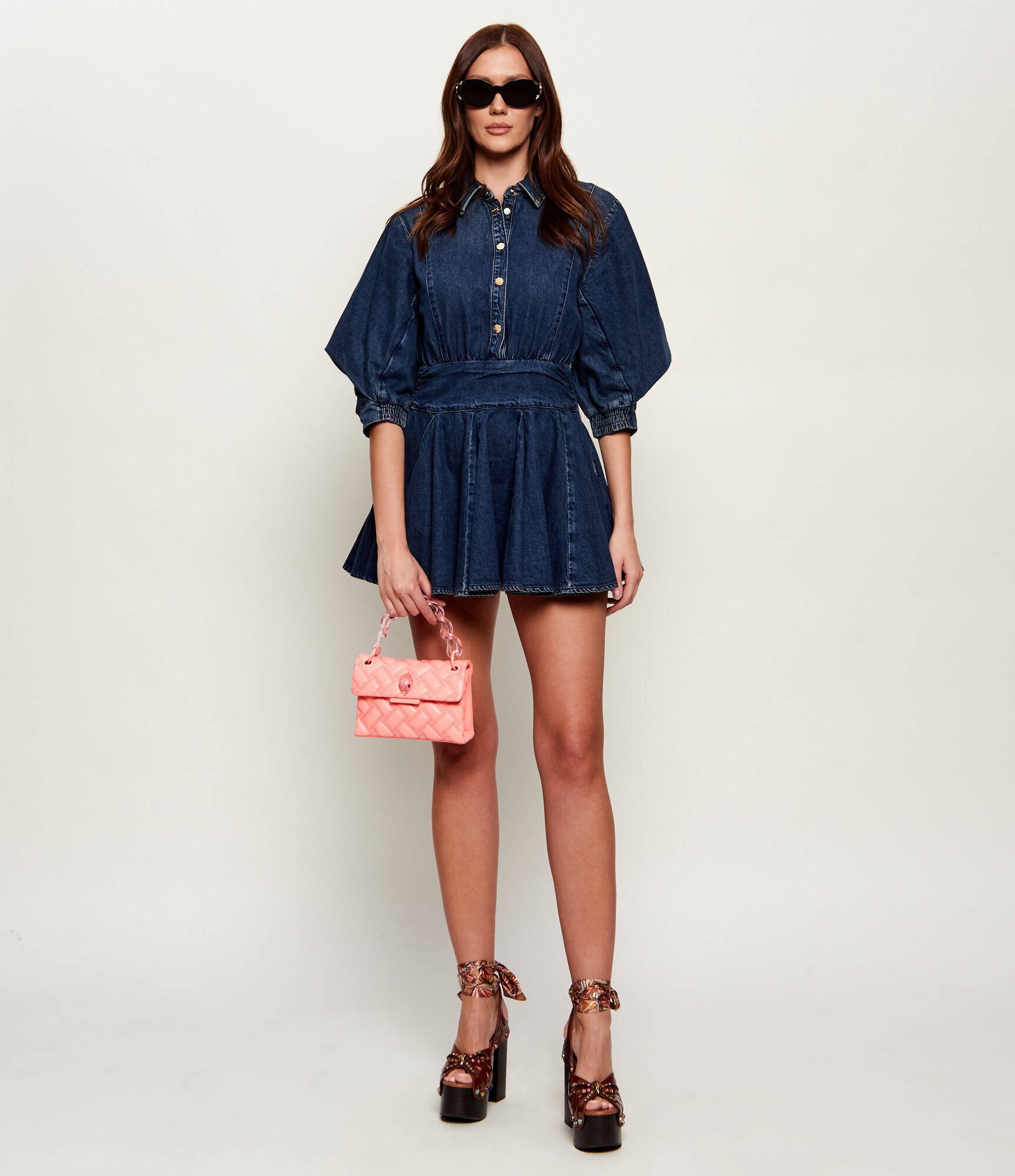 Kurt Geiger De piele geantă pe umăr MINI KENSINGTON