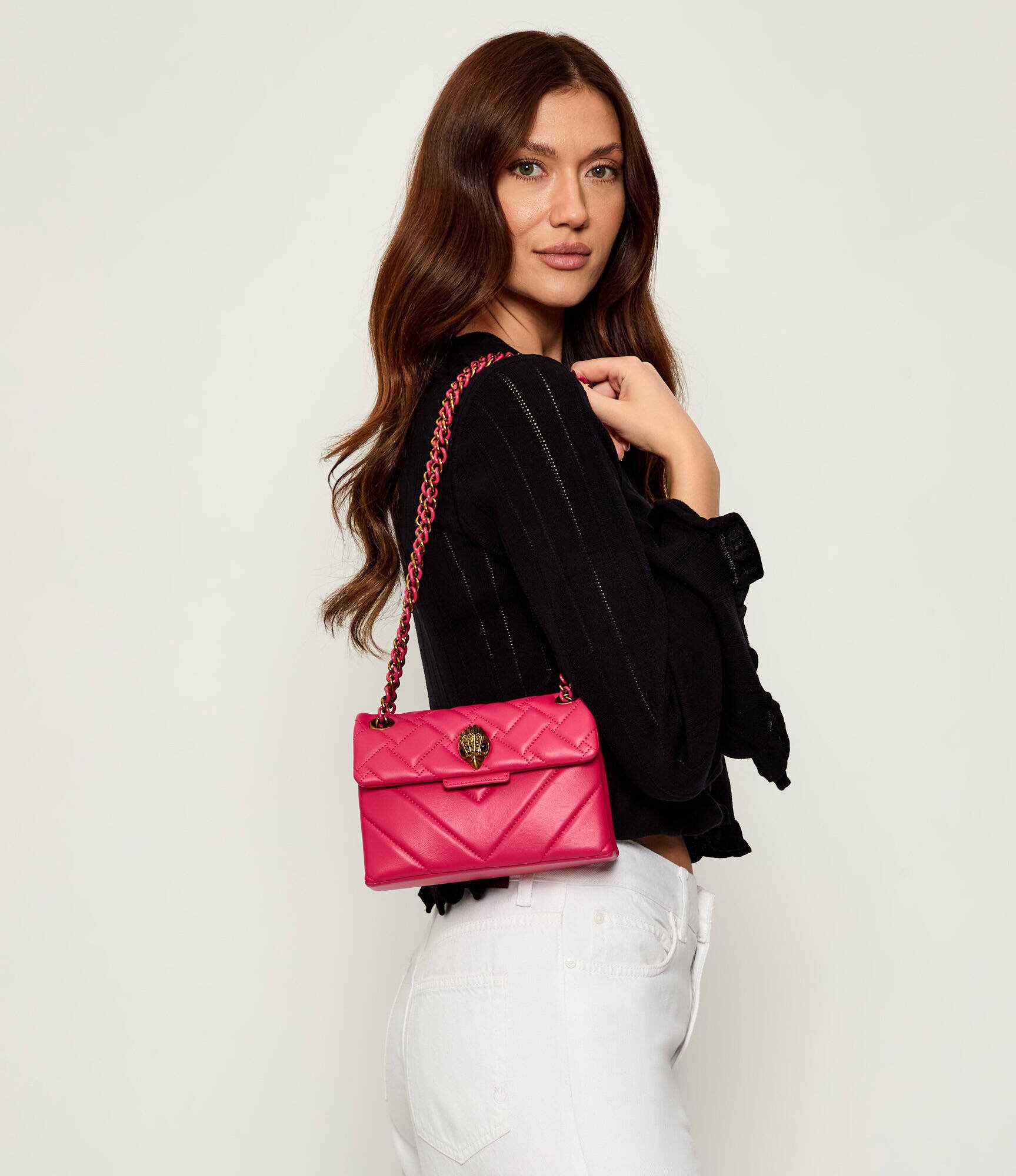 Kurt Geiger De piele geantă pe umăr Mini Kensington