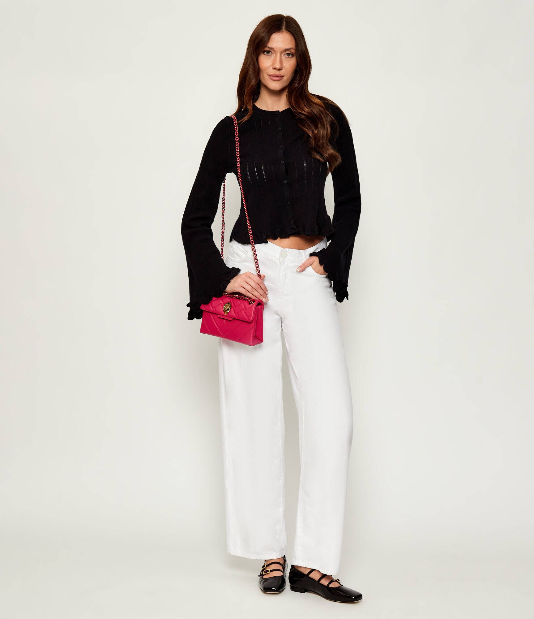 Kurt Geiger De piele geantă pe umăr Mini Kensington