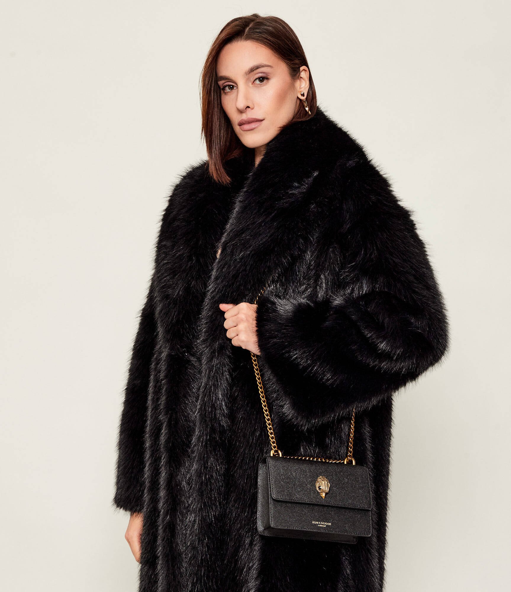 Kurt Geiger De piele geantă pe umăr SHOREDITCH