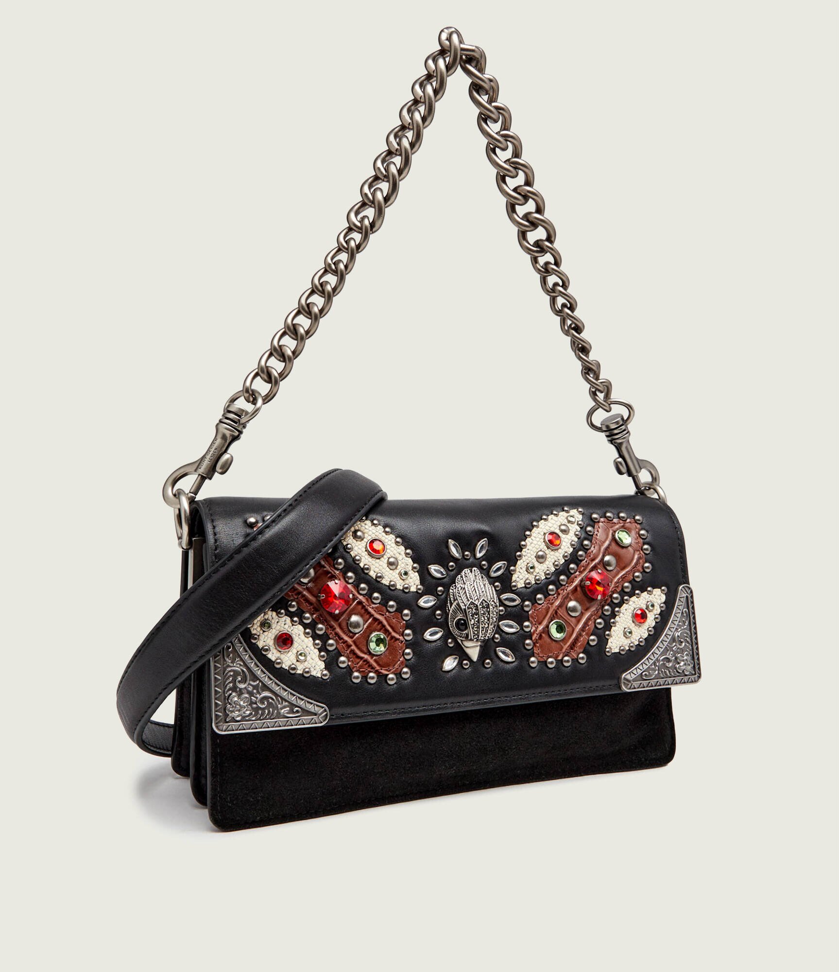 Kurt Geiger De piele geantă pe umăr Sloane | piele întoarsă