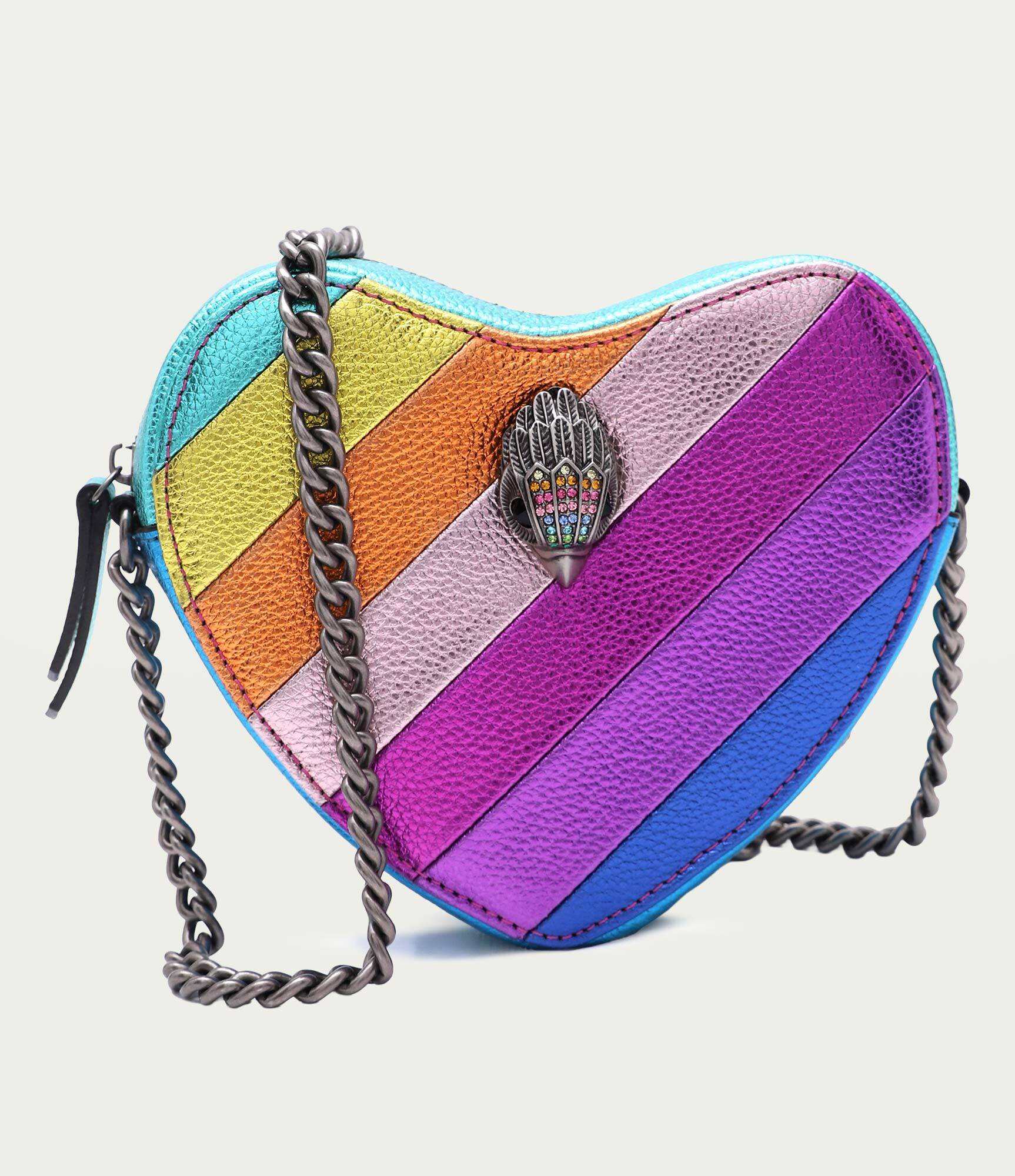 Kurt Geiger De piele geantă poștaș 690-KENSINGTON HEART