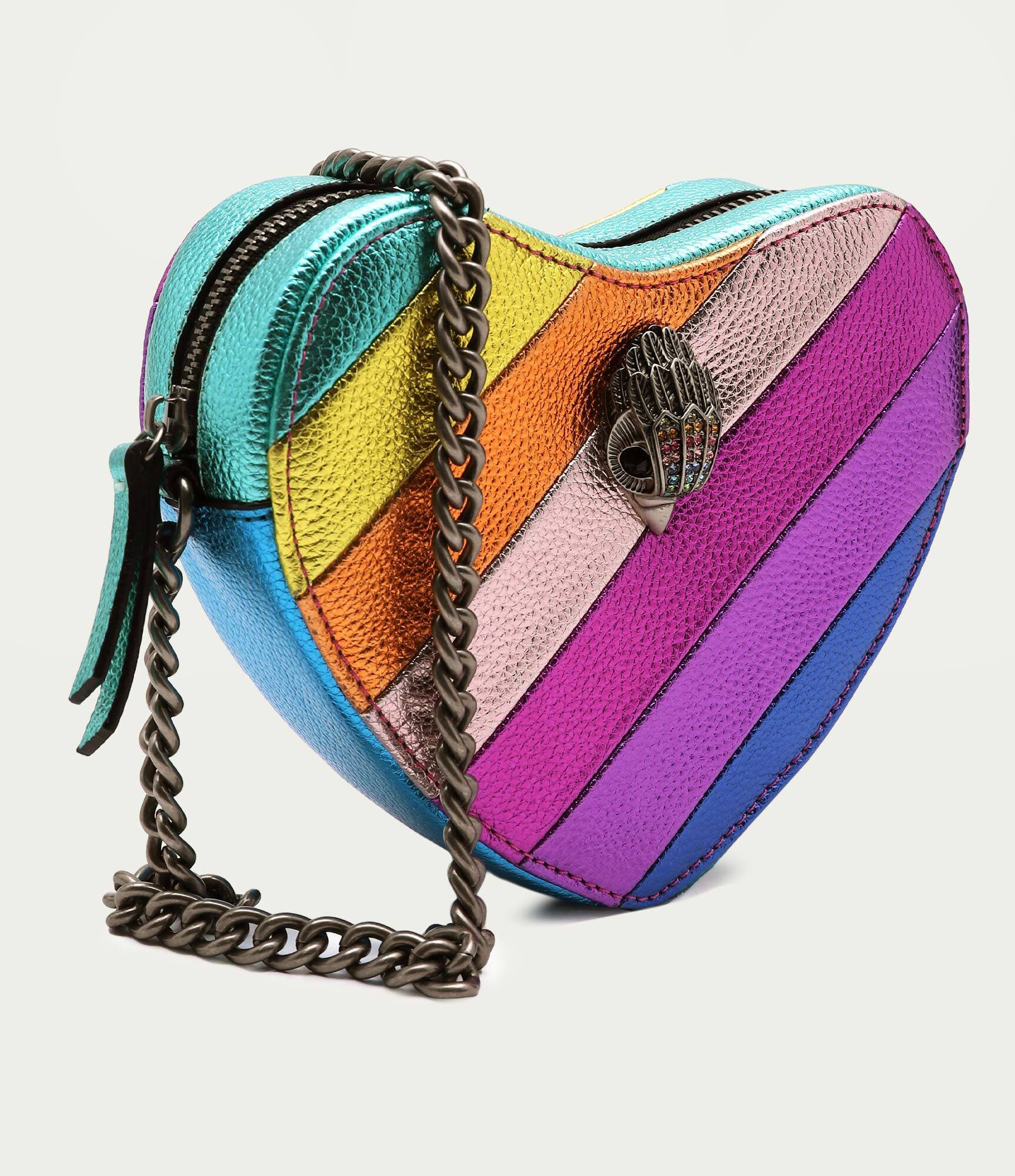 Kurt Geiger De piele geantă poștaș 690-KENSINGTON HEART