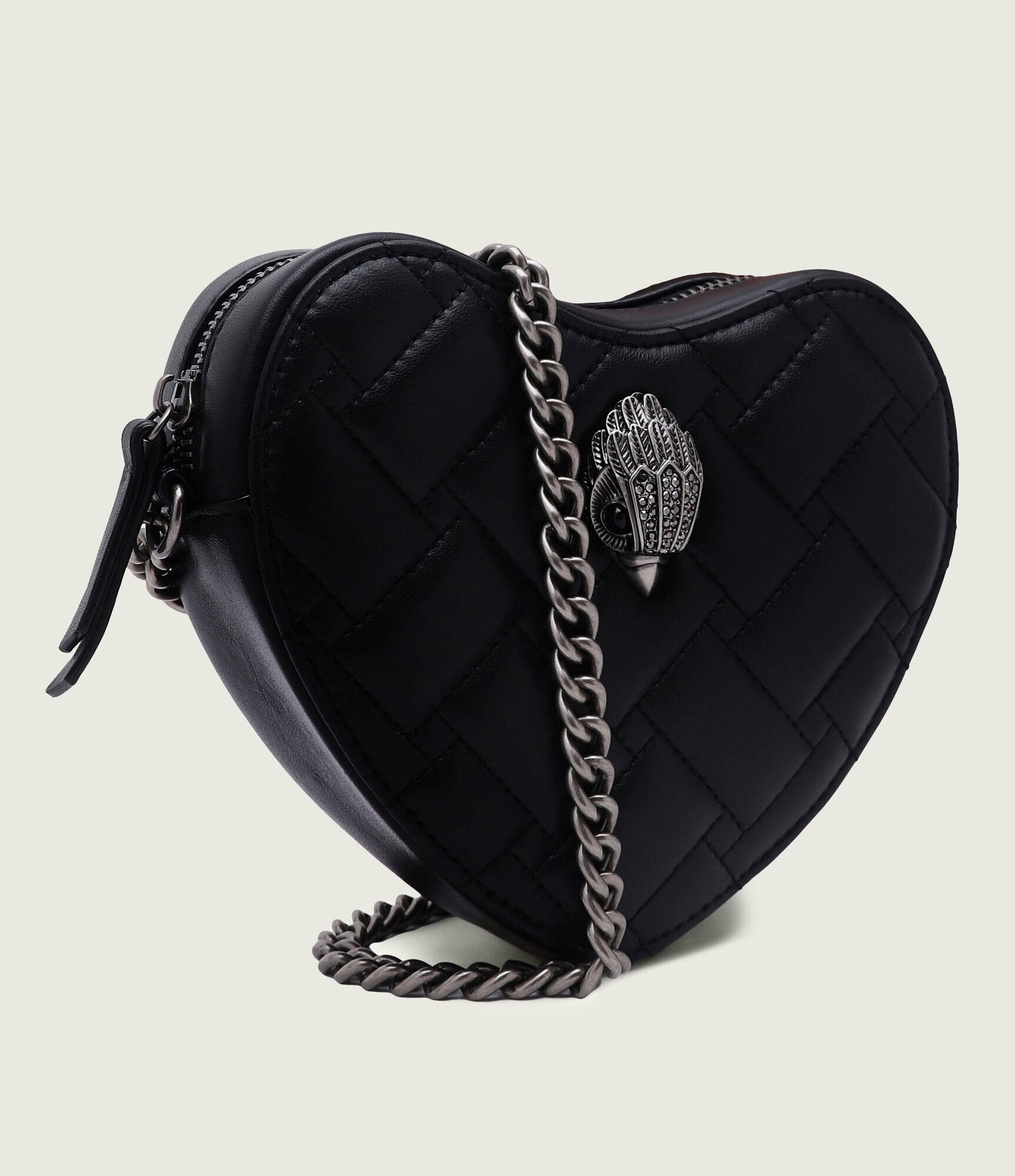 Kurt Geiger De piele geantă poștaș 690-KENSINGTON HEART
