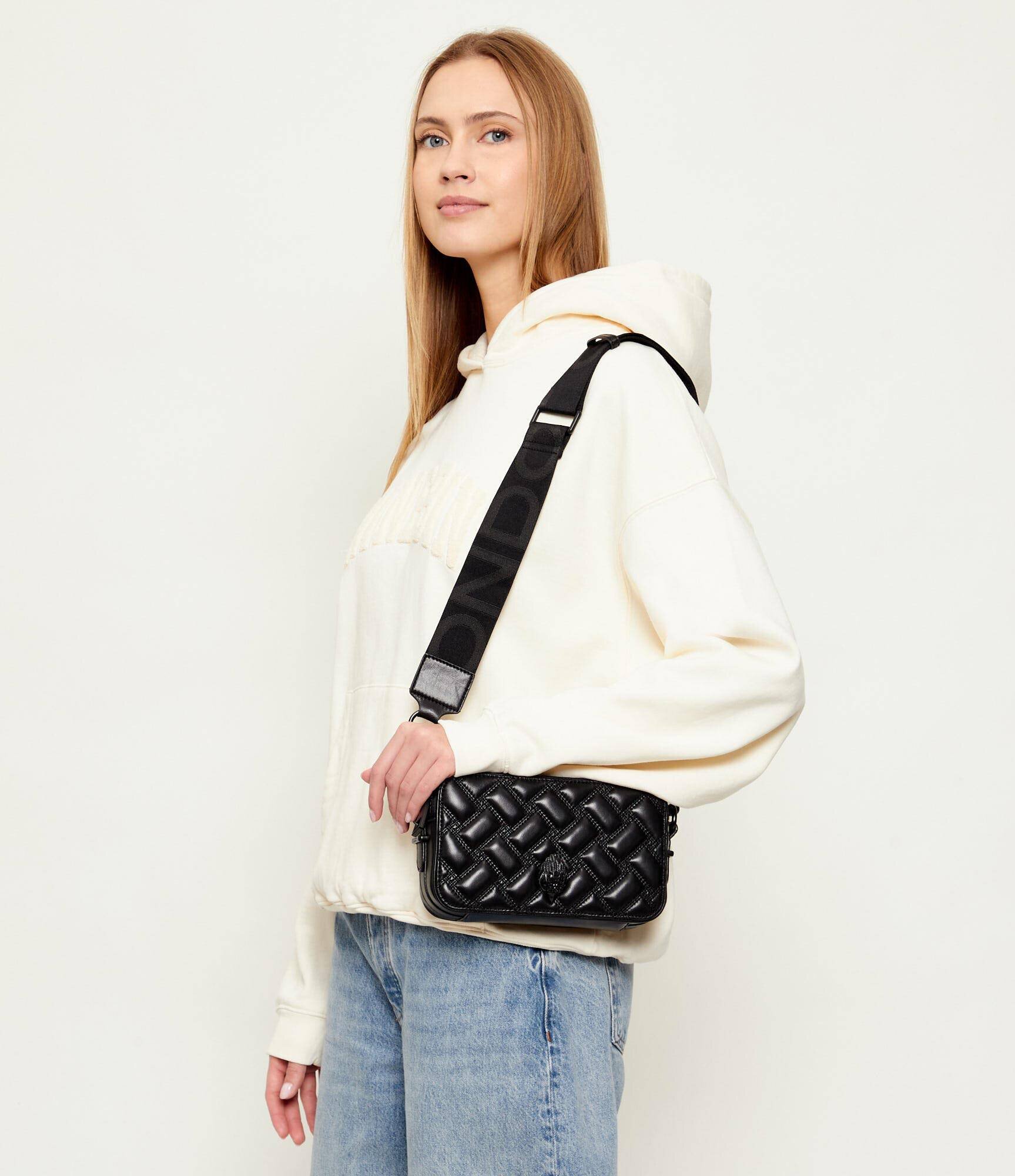 Kurt Geiger De piele geantă poștaș KENSINGTON