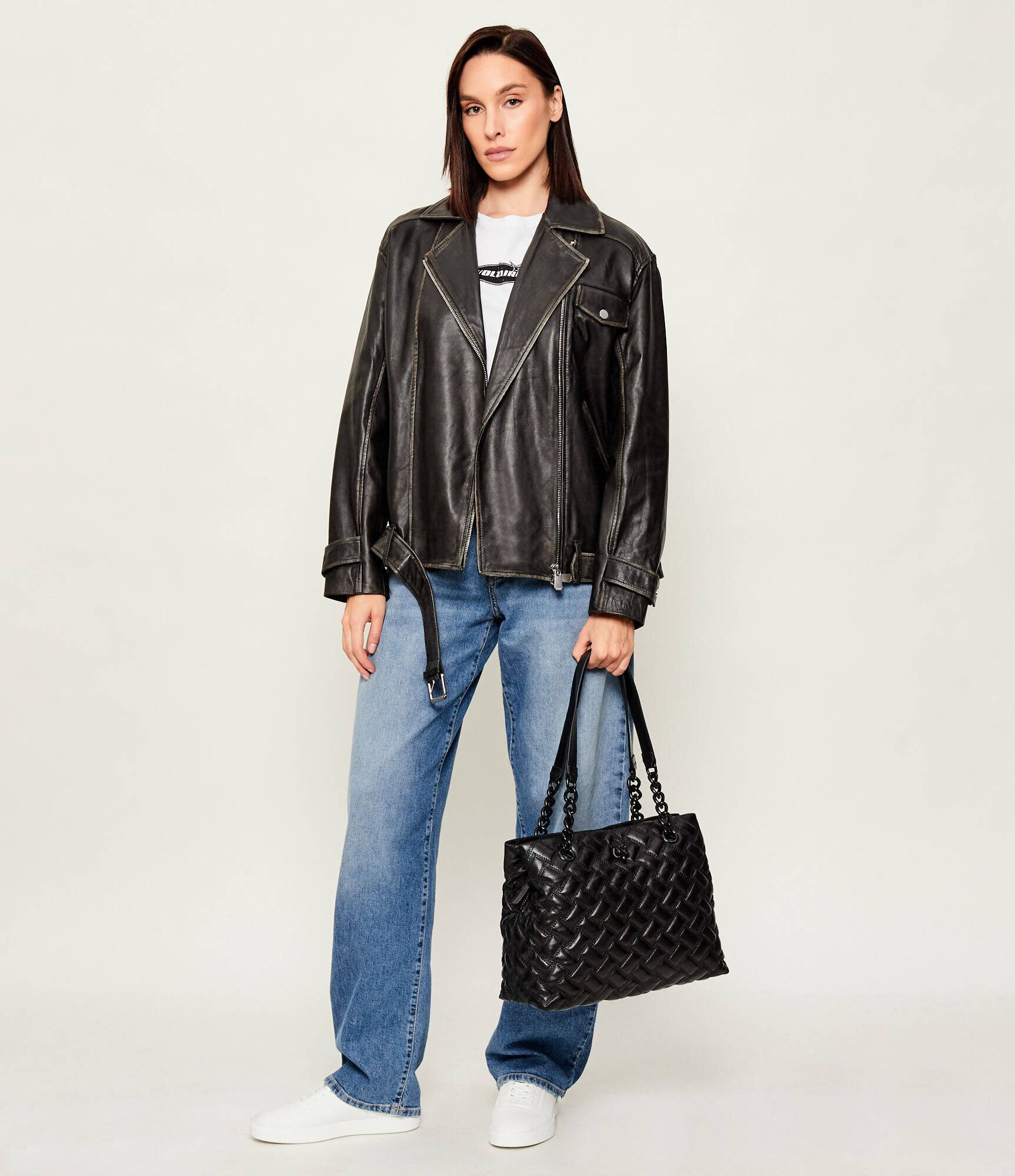 Kurt Geiger De piele geantă shopper KENSINGTON