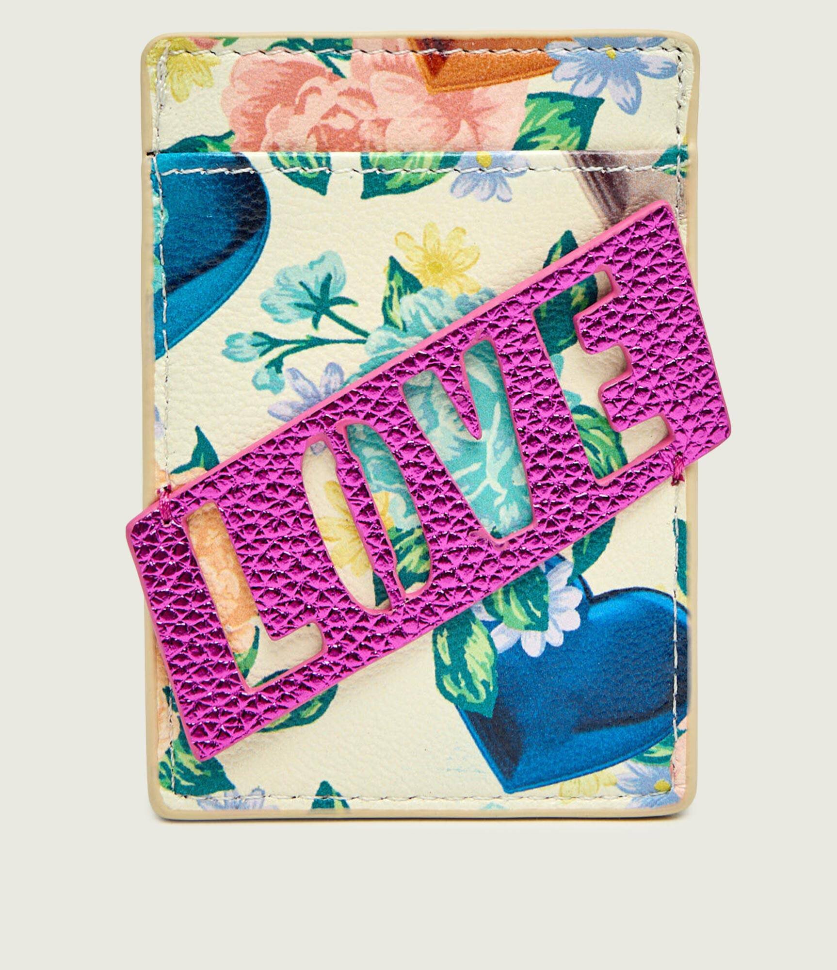 Kurt Geiger De piele husă pentru carduri 690- KENSINGTON LOVE-BONE