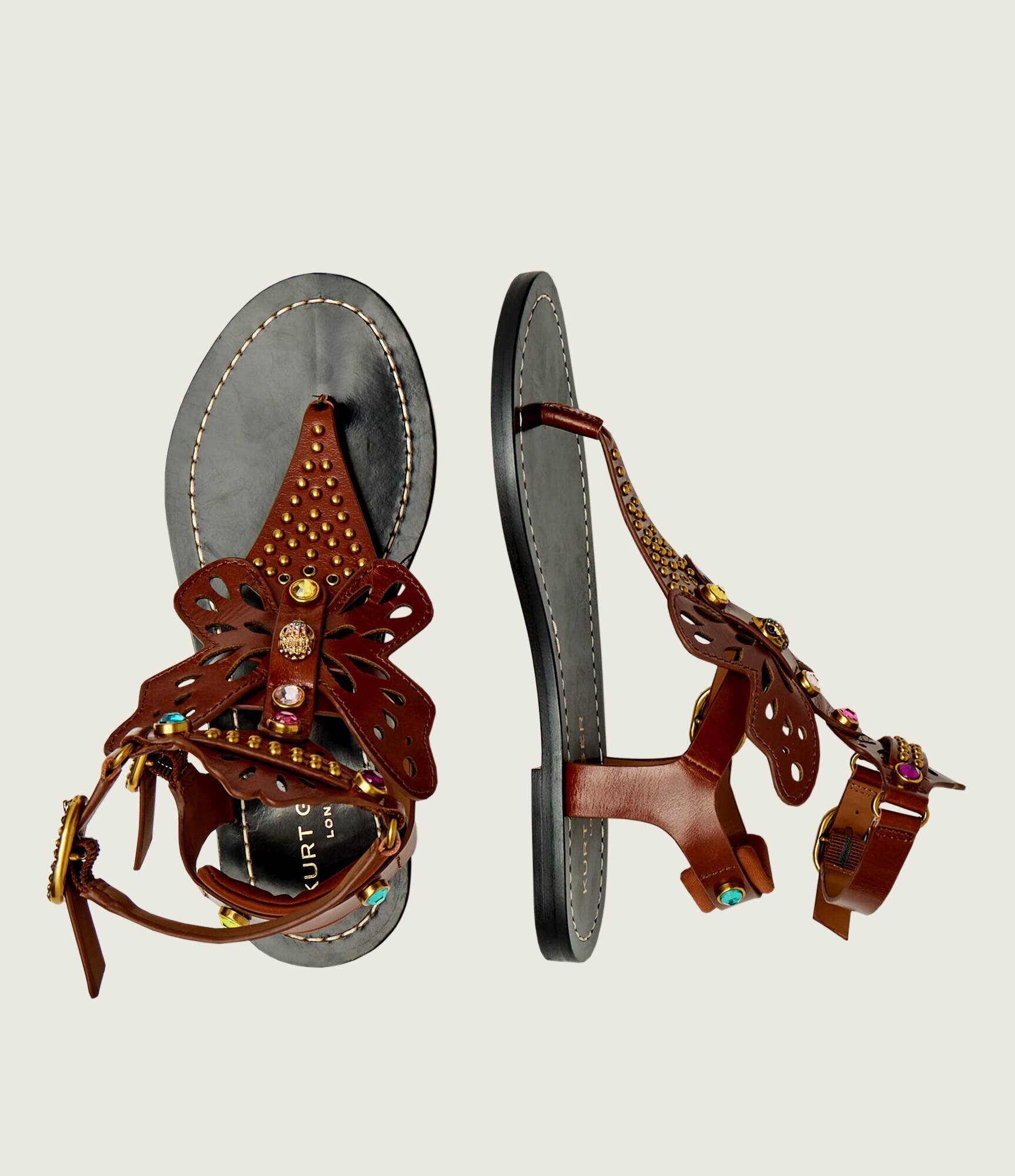 Kurt Geiger De piele sandale BOHO BUTTERFLY