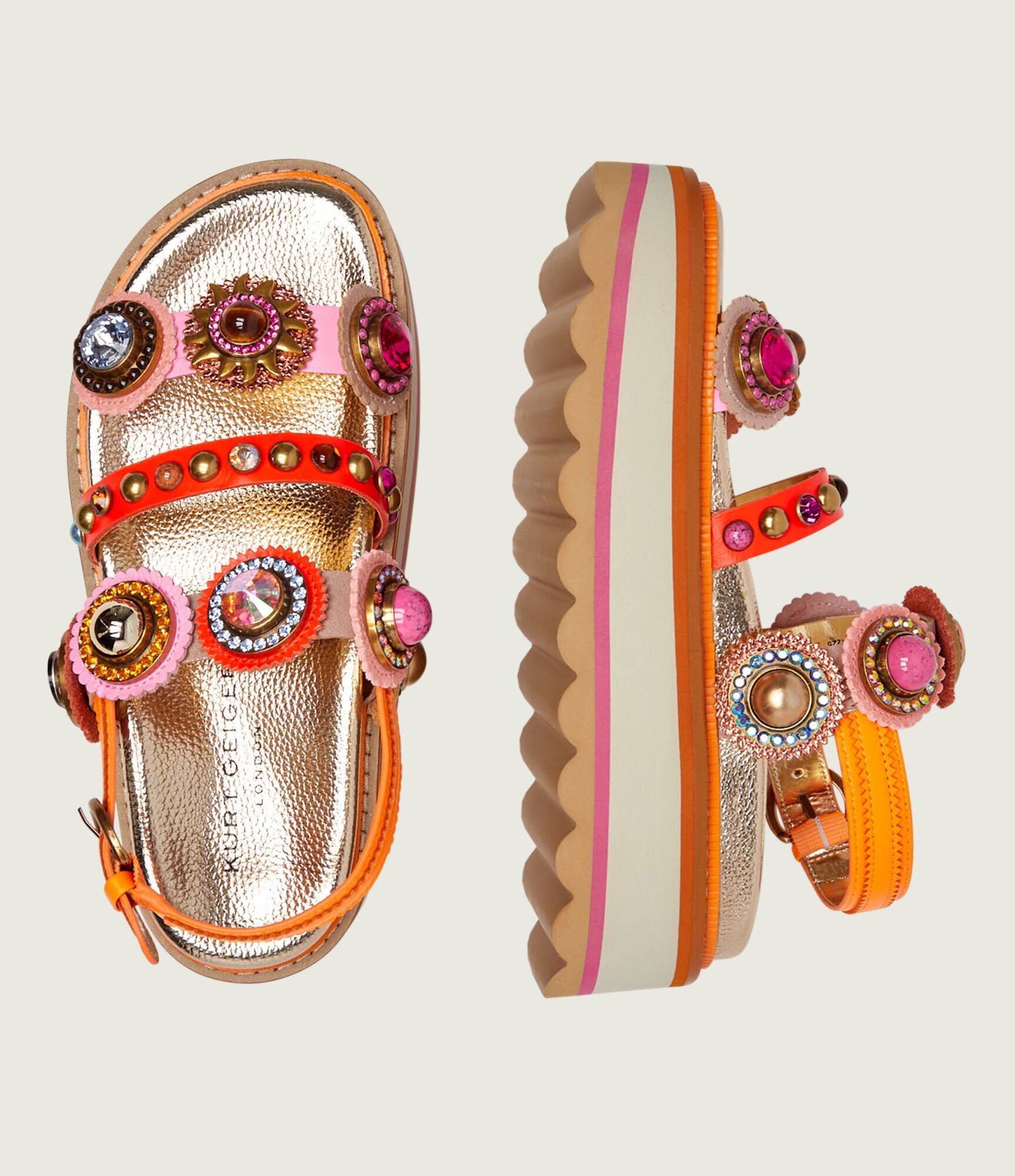 Kurt Geiger De piele sandale OCTAVIA