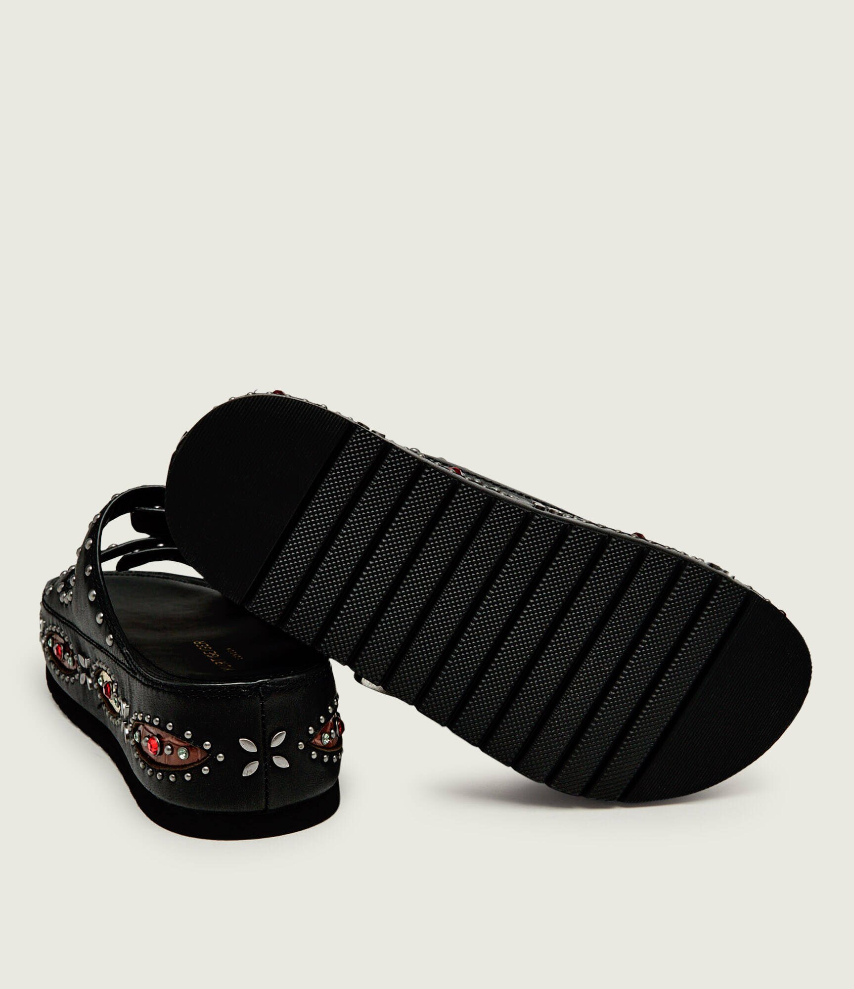 Kurt Geiger De piele șlapi Western Buckle