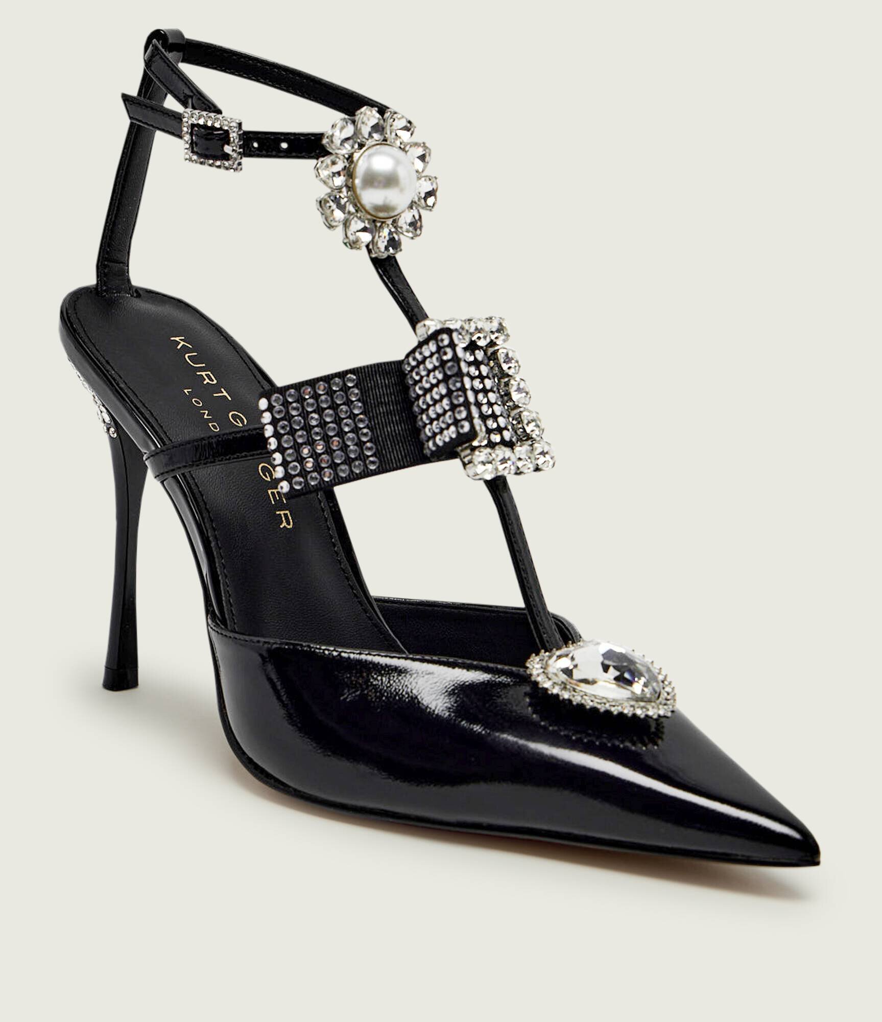 Kurt Geiger De piele tocuri BOW POINT