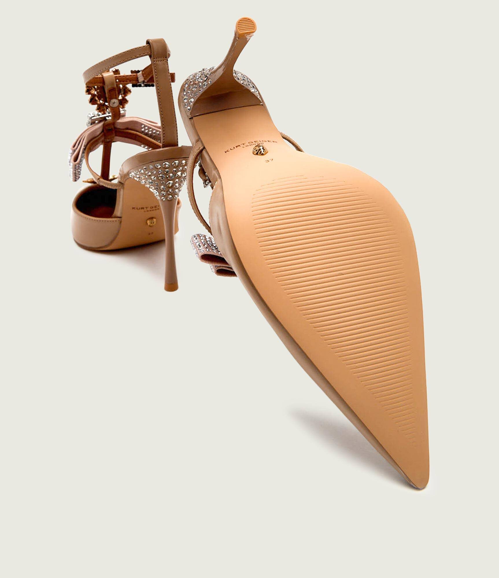 Kurt Geiger De piele tocuri BOW POINT GLADIATOR