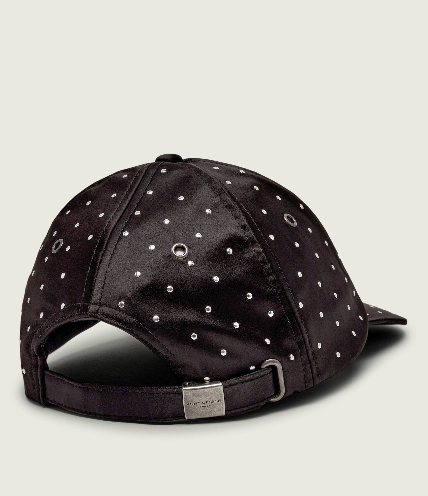 Kurt Geiger De satin șapcă baseball KENSINGTON