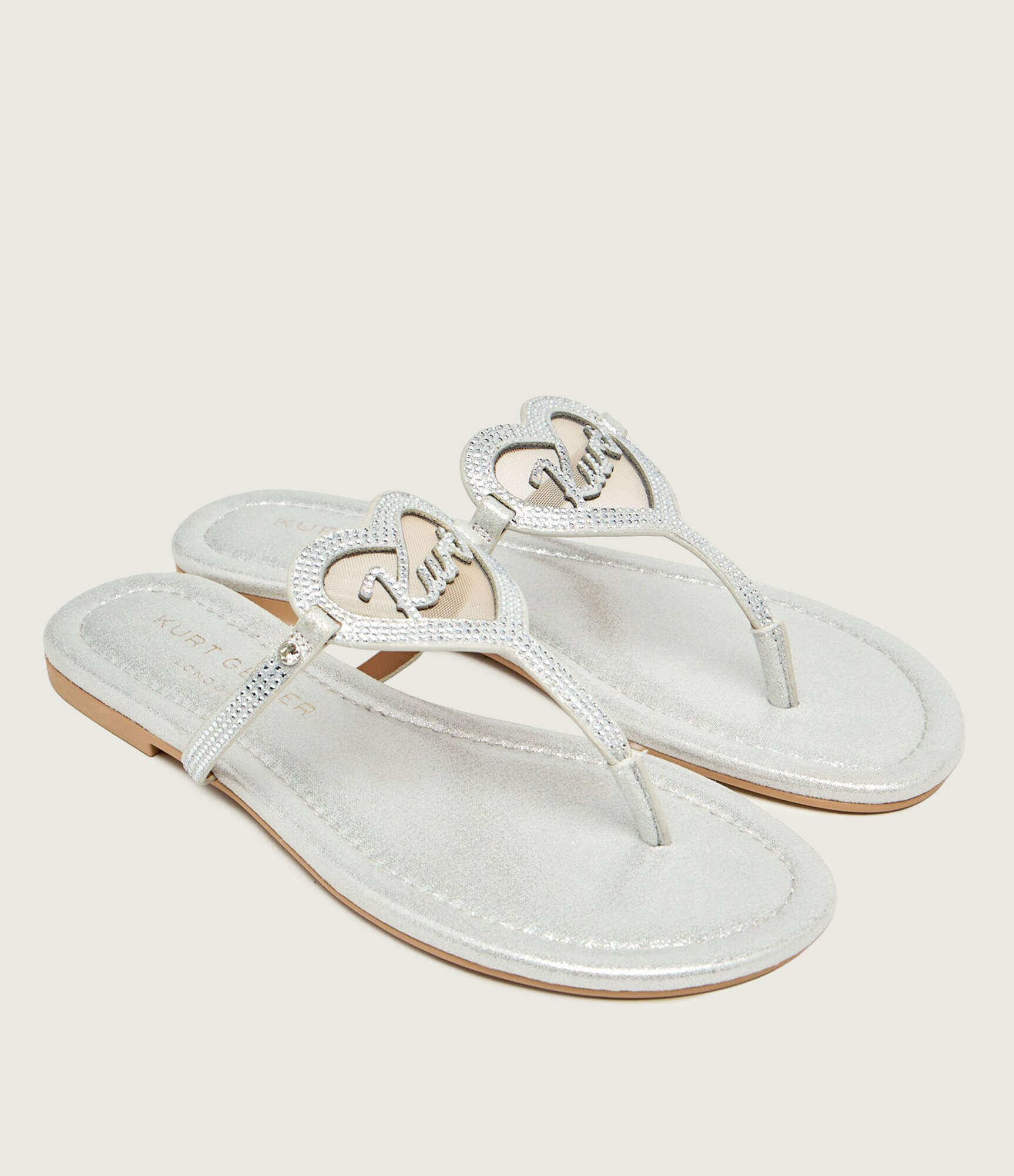 Kurt Geiger Flip flops Heart