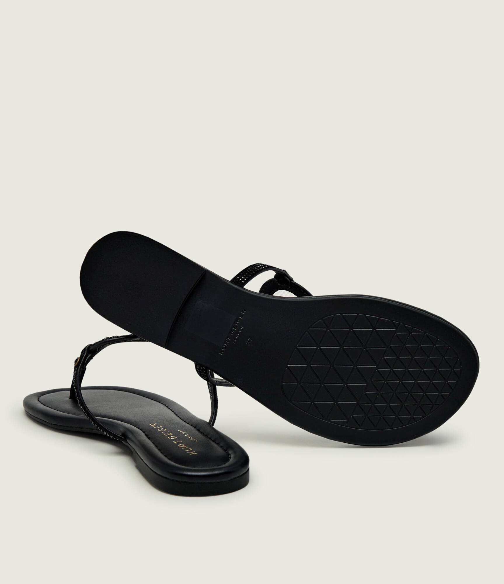 Kurt Geiger Flip flops KURT HEART T-BAR | piele întoarsă