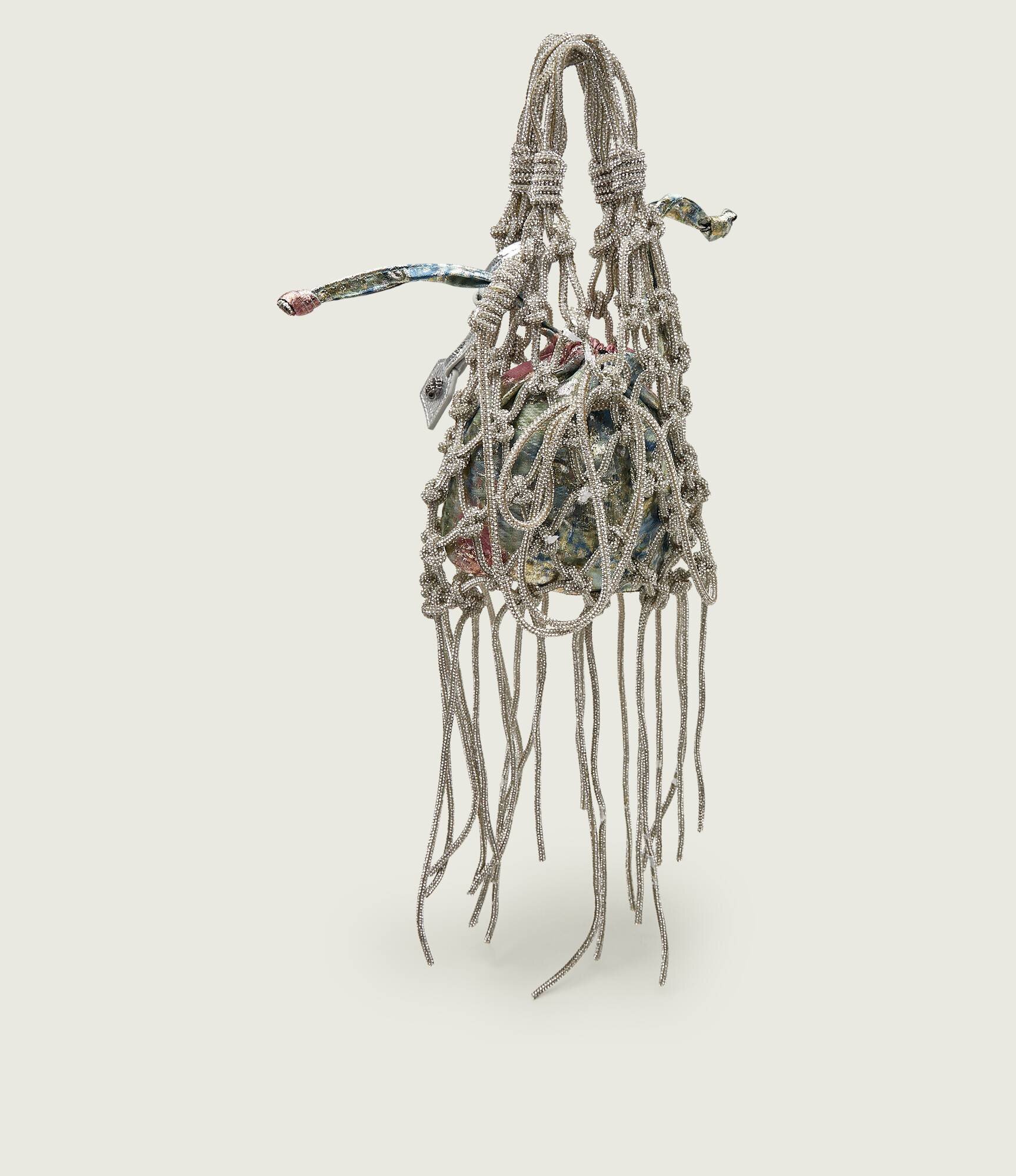 Kurt Geiger Geantă pe umăr 2 în 1 MINI MACRAME CRYSTAL