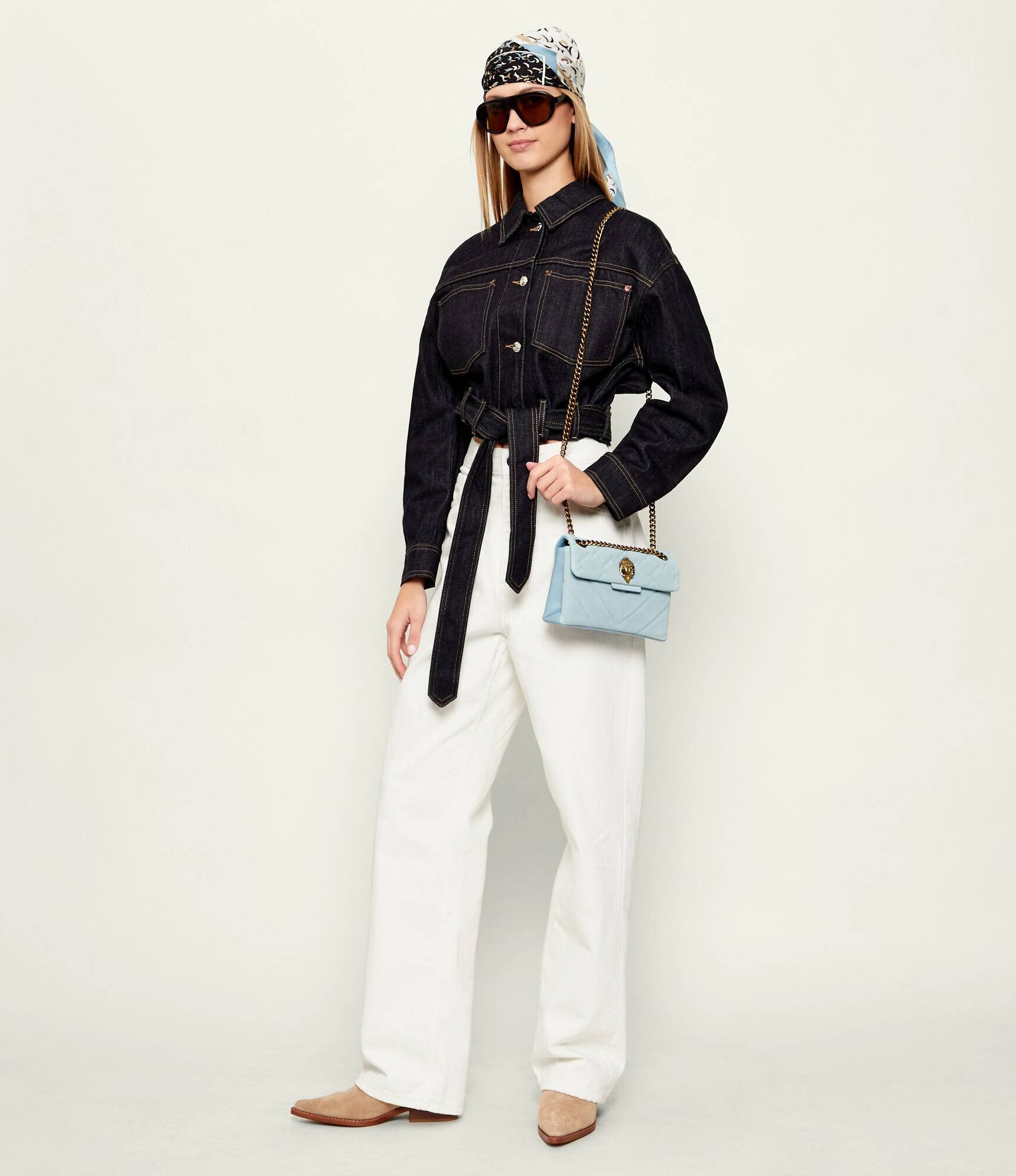 Kurt Geiger Geantă pe umăr MINI KENSINGTON | piele întoarsă