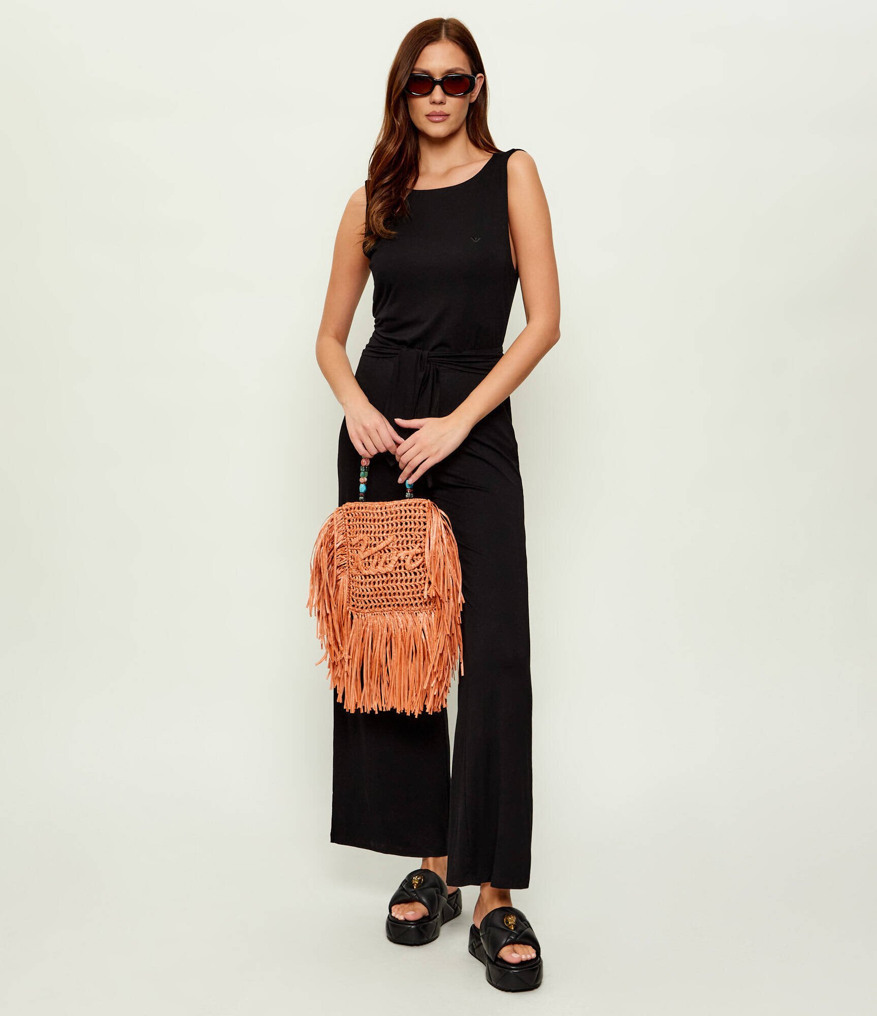 Kurt Geiger Geantă pe umăr Mini Tote Fringe Bag