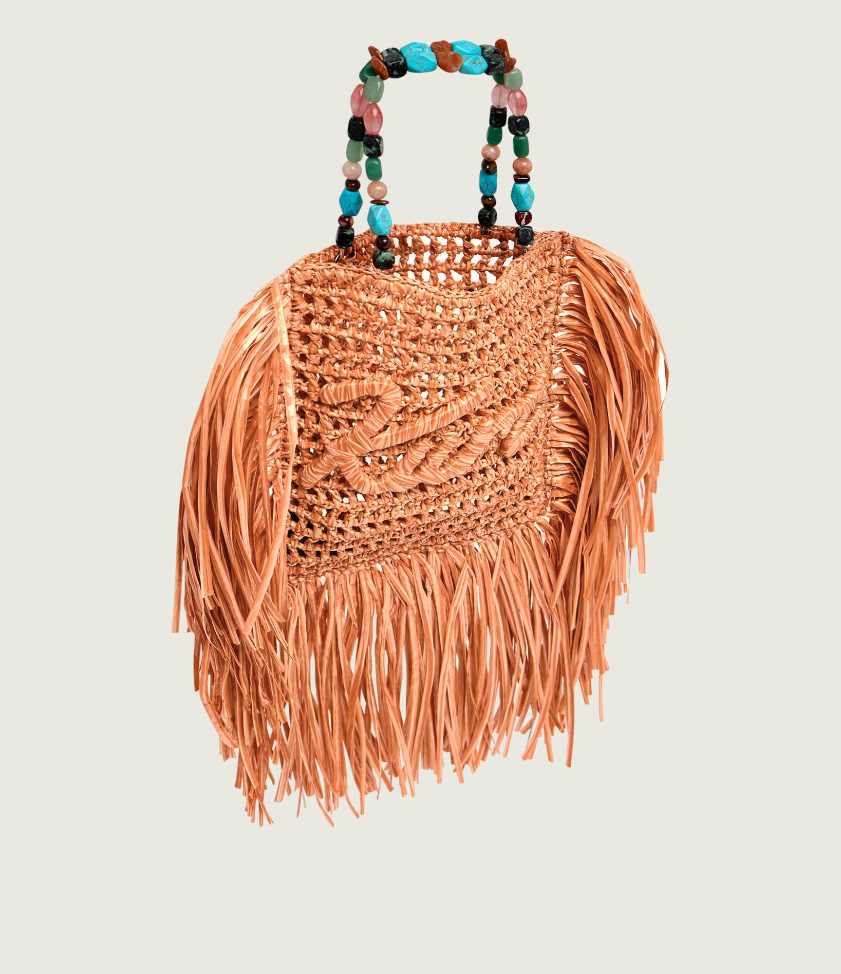 Kurt Geiger Geantă pe umăr Mini Tote Fringe Bag