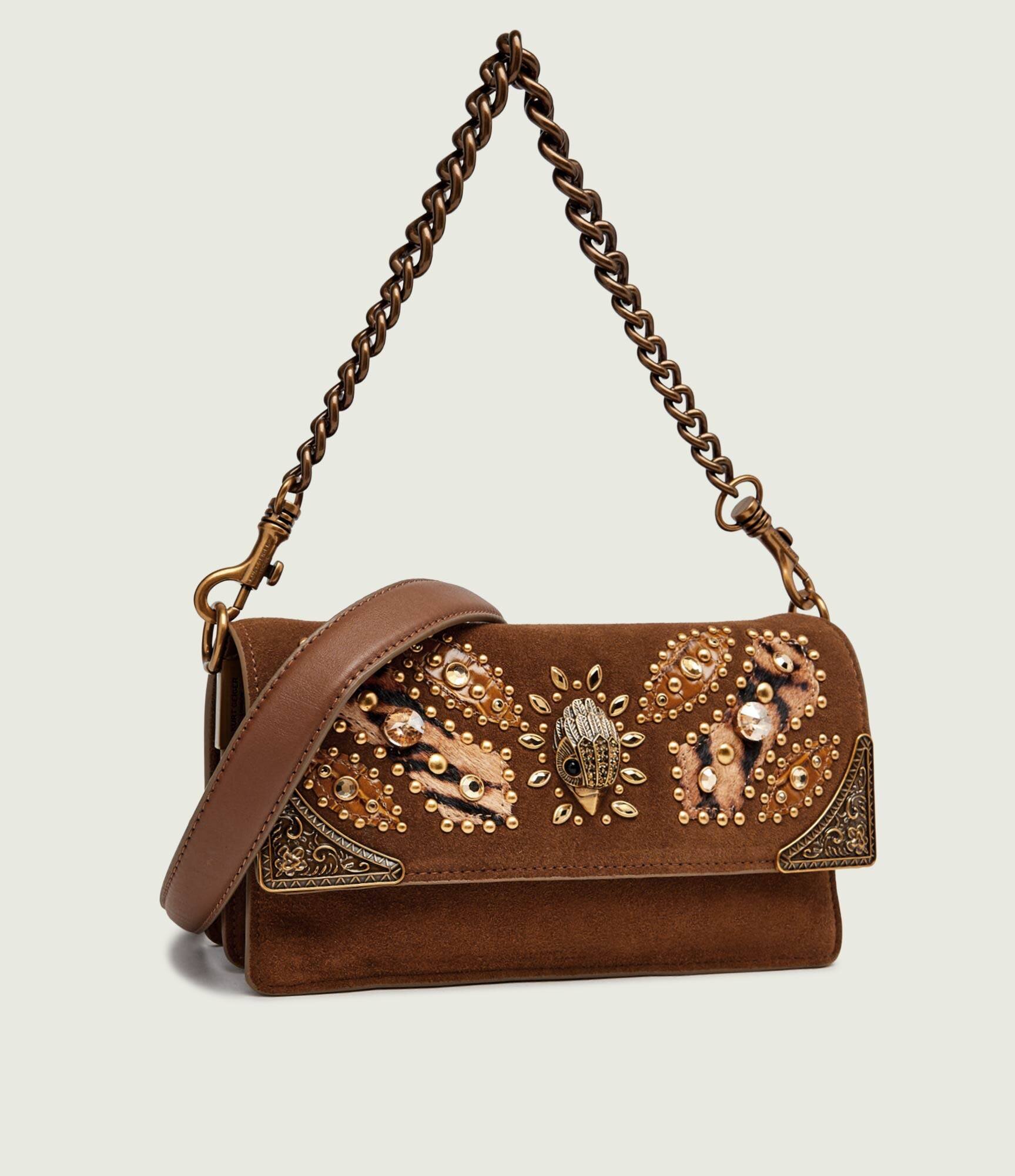 Kurt Geiger Geantă pe umăr Sloane Soft | piele întoarsă